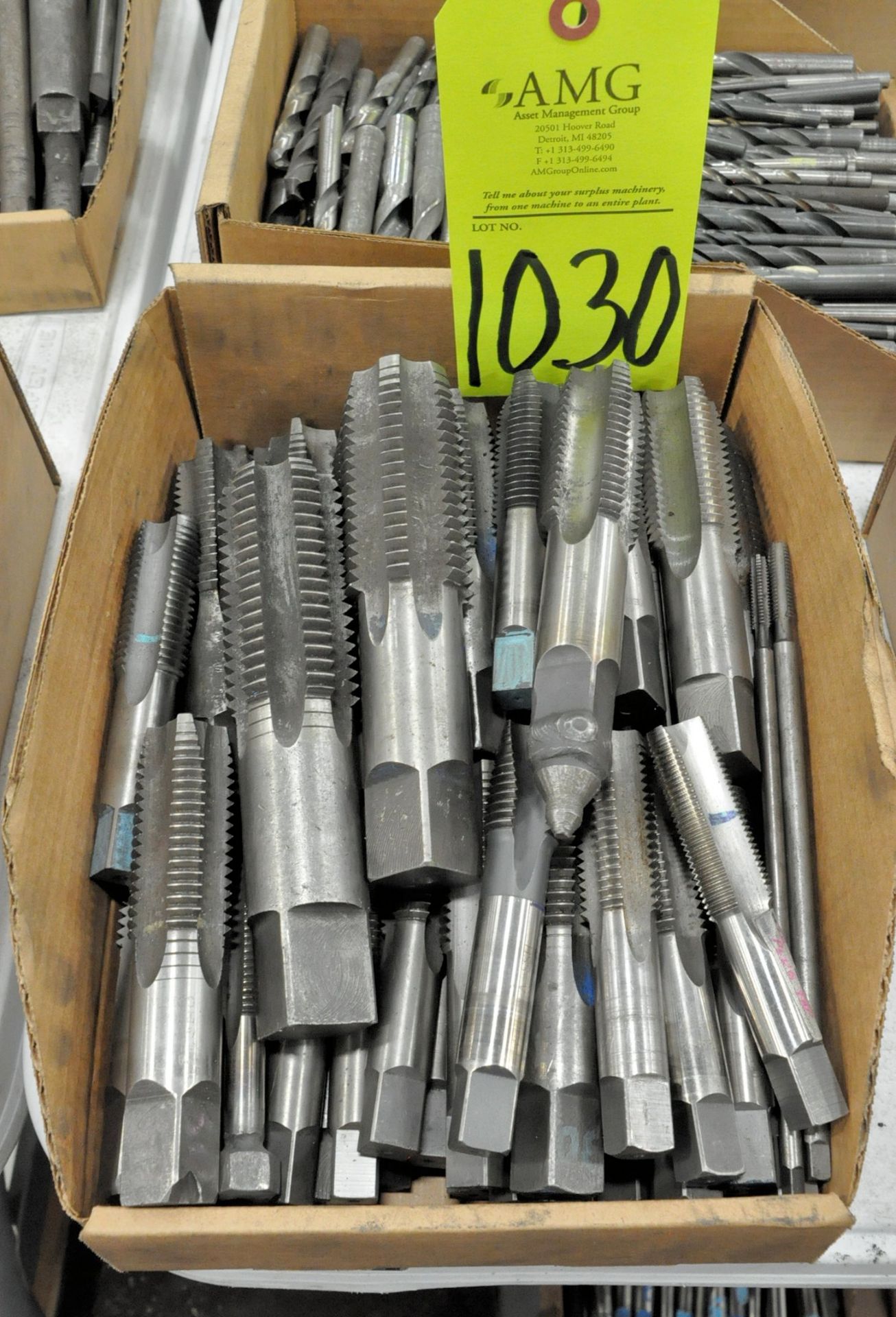 Lot-Taps in (1) Box, (E-7), (Yellow Tag)