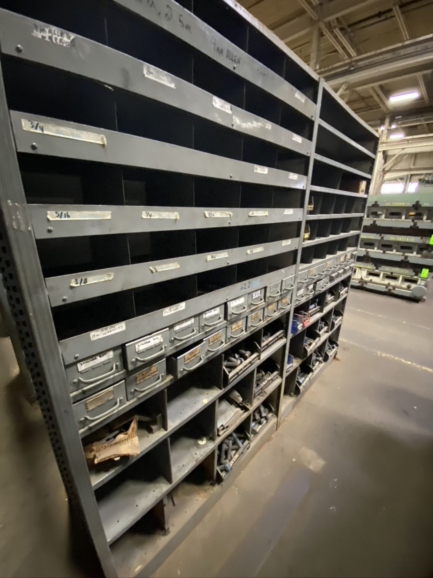 Lot-Nuts, Bolts, Washers, etc. Hardware with Shelving, (E-12), (Yellow Tag) - Image 11 of 11