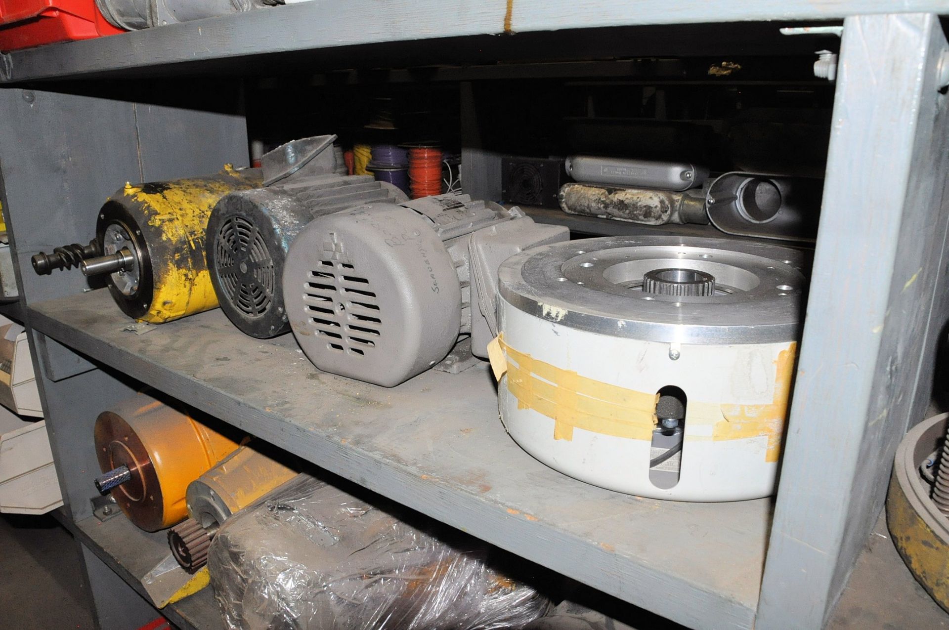 Lot-Electrical Maintenance with Shelving and Desk in Back Storeroom of Electrical Crib, (Pattern - Image 28 of 42