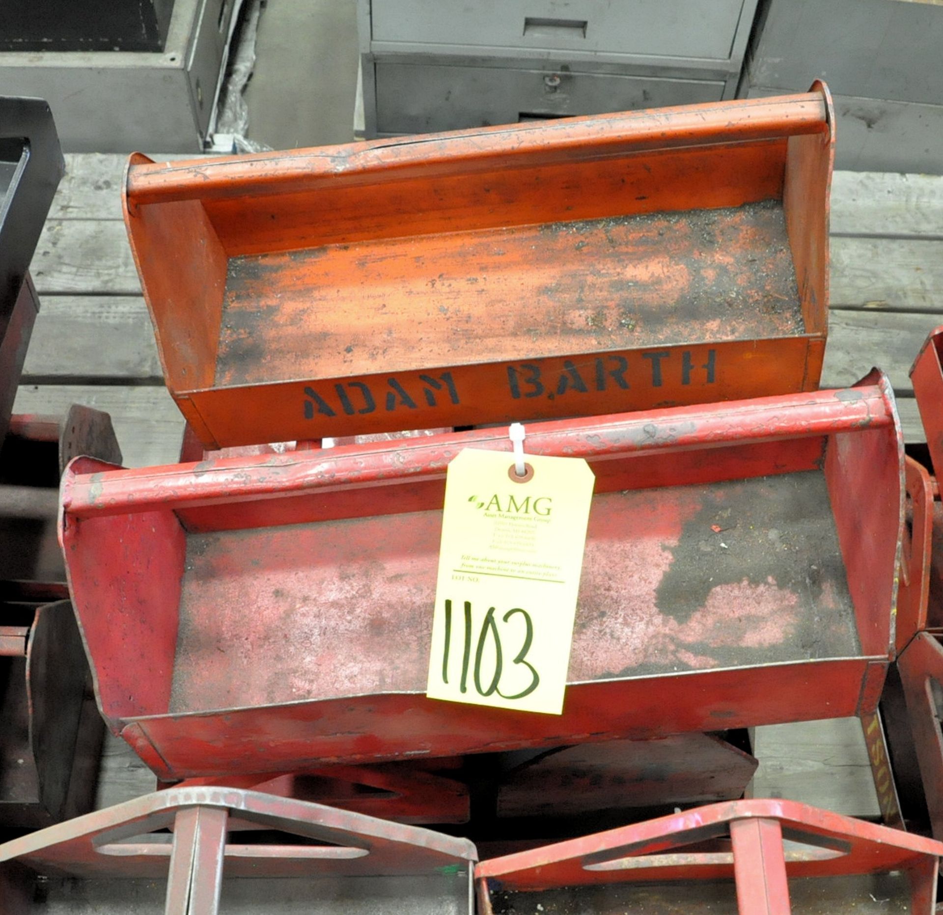 Lot-Tool Tote Trays in (3) Stacks, (G-14), (Yellow Tag) - Image 3 of 3