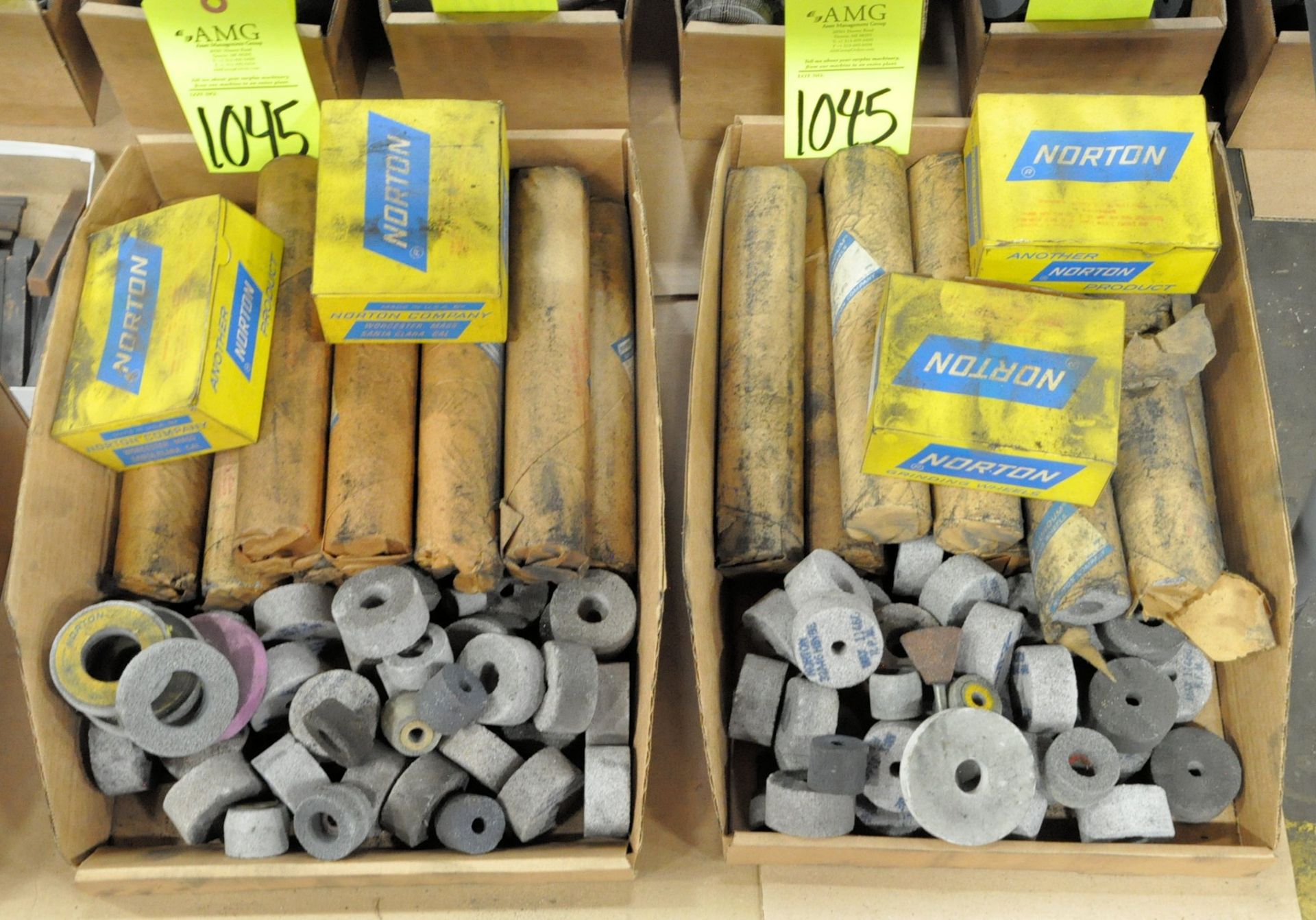 Lot-Die Grinding Stones and Blocks in (6) Boxes on Floor Under (1) Table, (E-7), (Yellow Tag) - Image 3 of 3