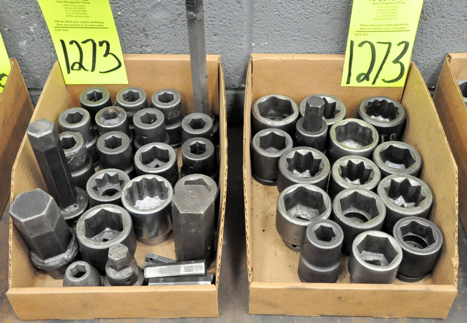 Lot-3/4" Drive Sockets in (2) Boxes, (G-17), (Yellow Tag)