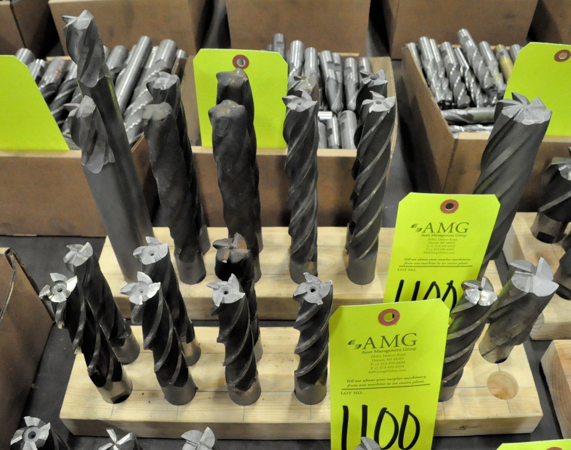 Lot-Single End Mills Sets with Stands, (E-7), (Yellow Tag) - Image 3 of 5