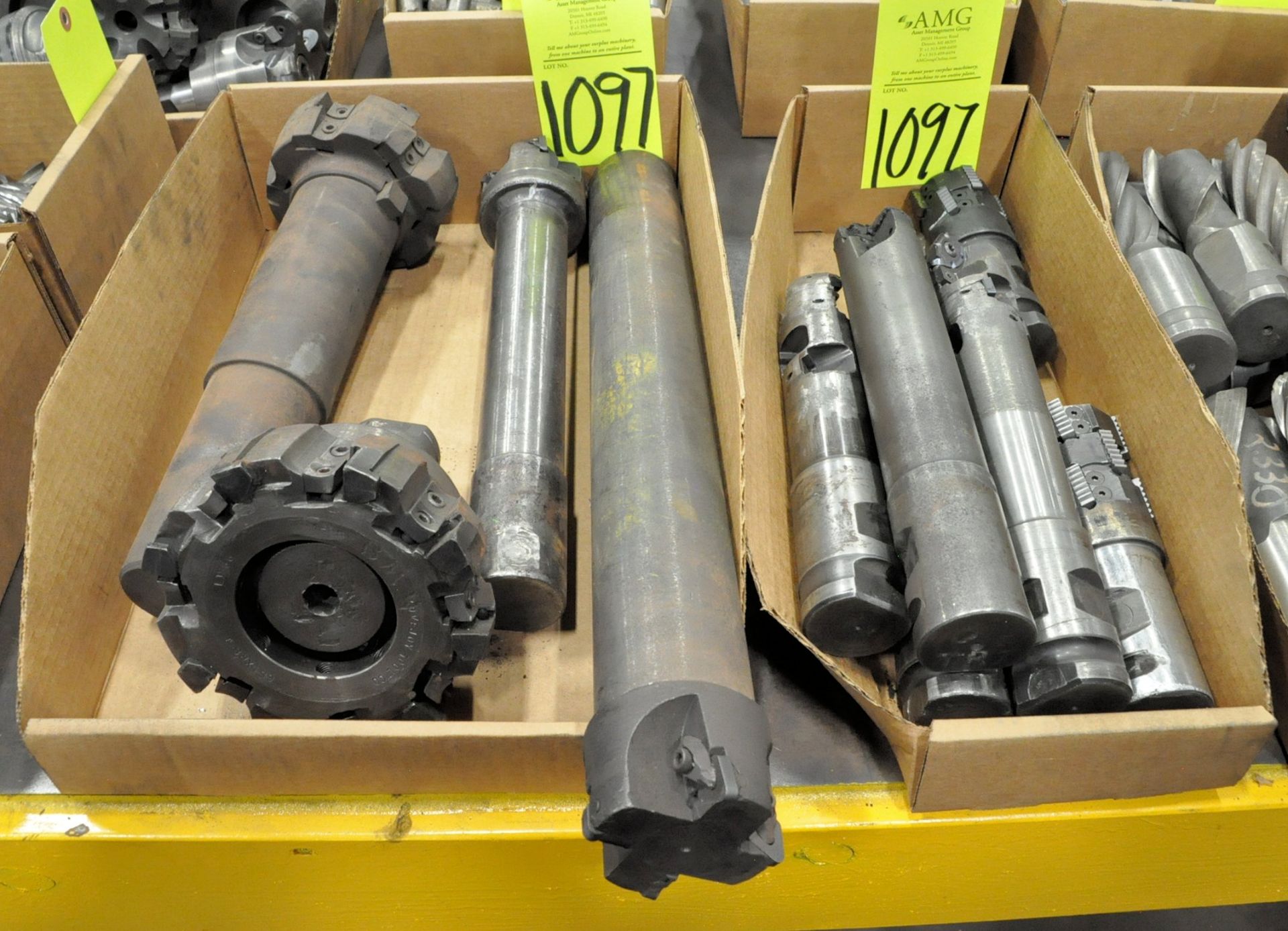 Lot-Insert Type Cutters in (2) Boxes, (E-7), (Yellow Tag)