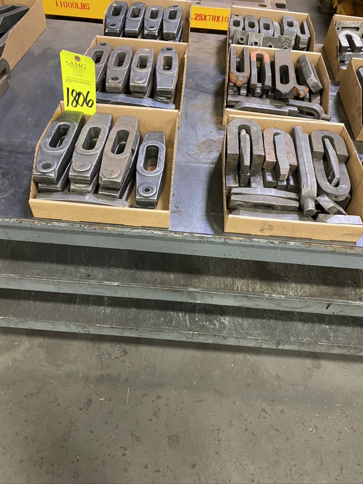 Lot-Various Hold Down Tooling in (9) Boxes, (D-14), (Yellow Tag)