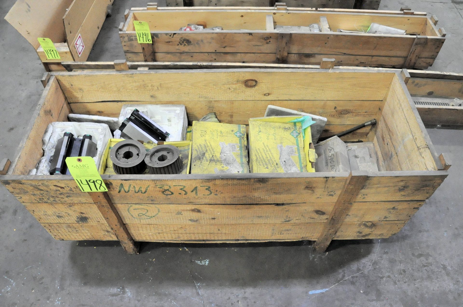 Lot-Asst'd Tooling in (1) Crate, (D-17), (Yellow Tag)