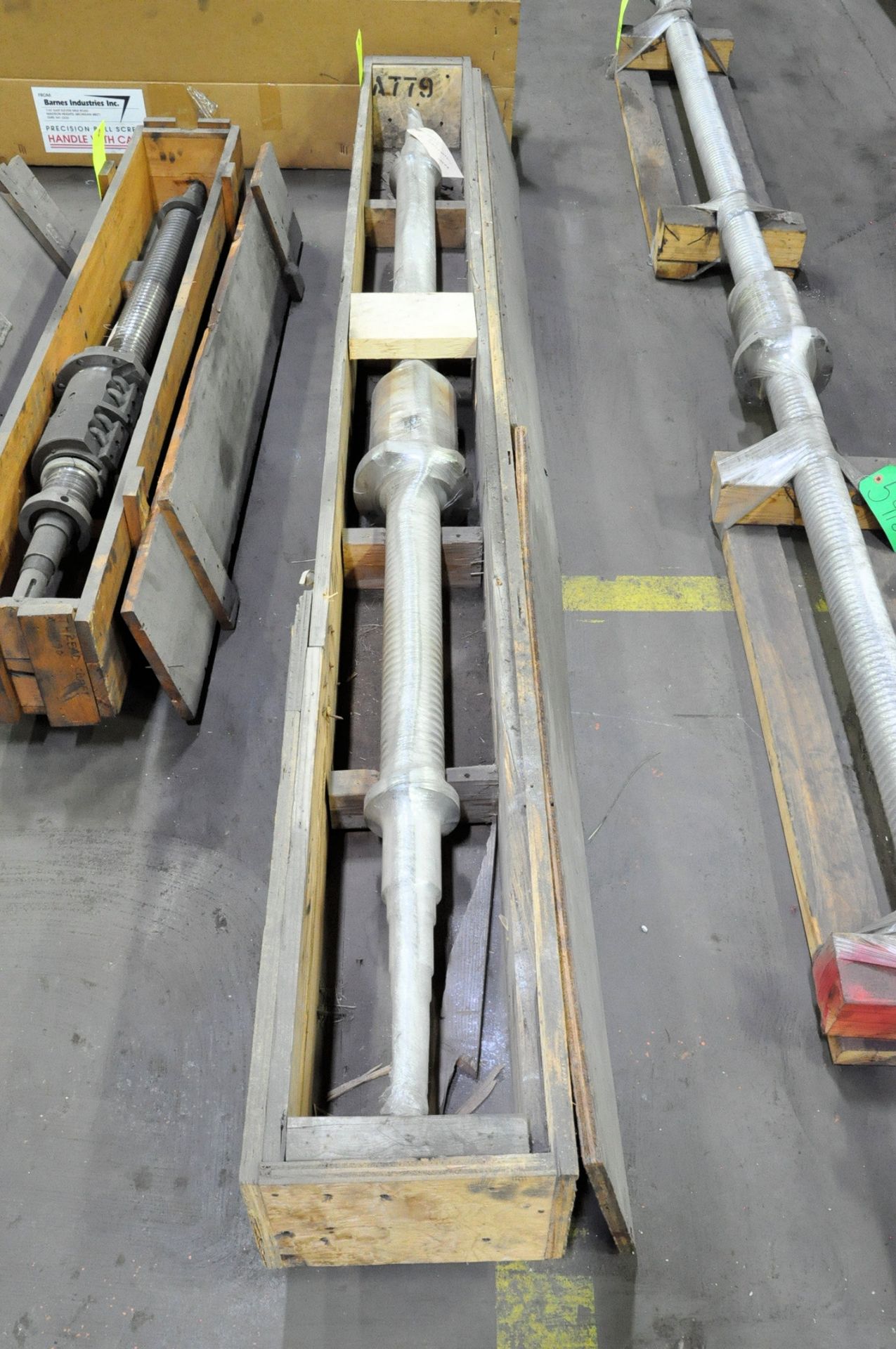 Lot-(3) Ball Screws in Crates, (D-17), (Yellow Tag) - Image 3 of 4