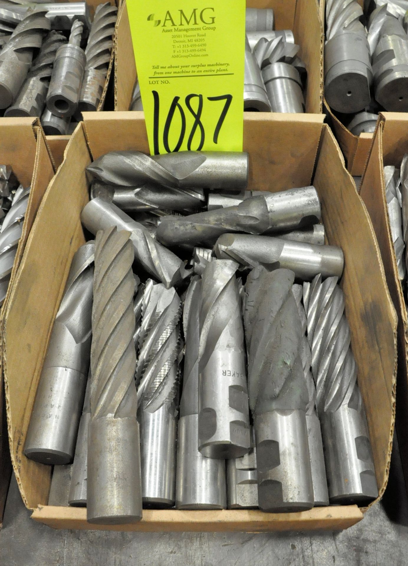 Lot-Single End Mills in (3) Boxes, (E-7), (Yellow Tag) - Image 2 of 3