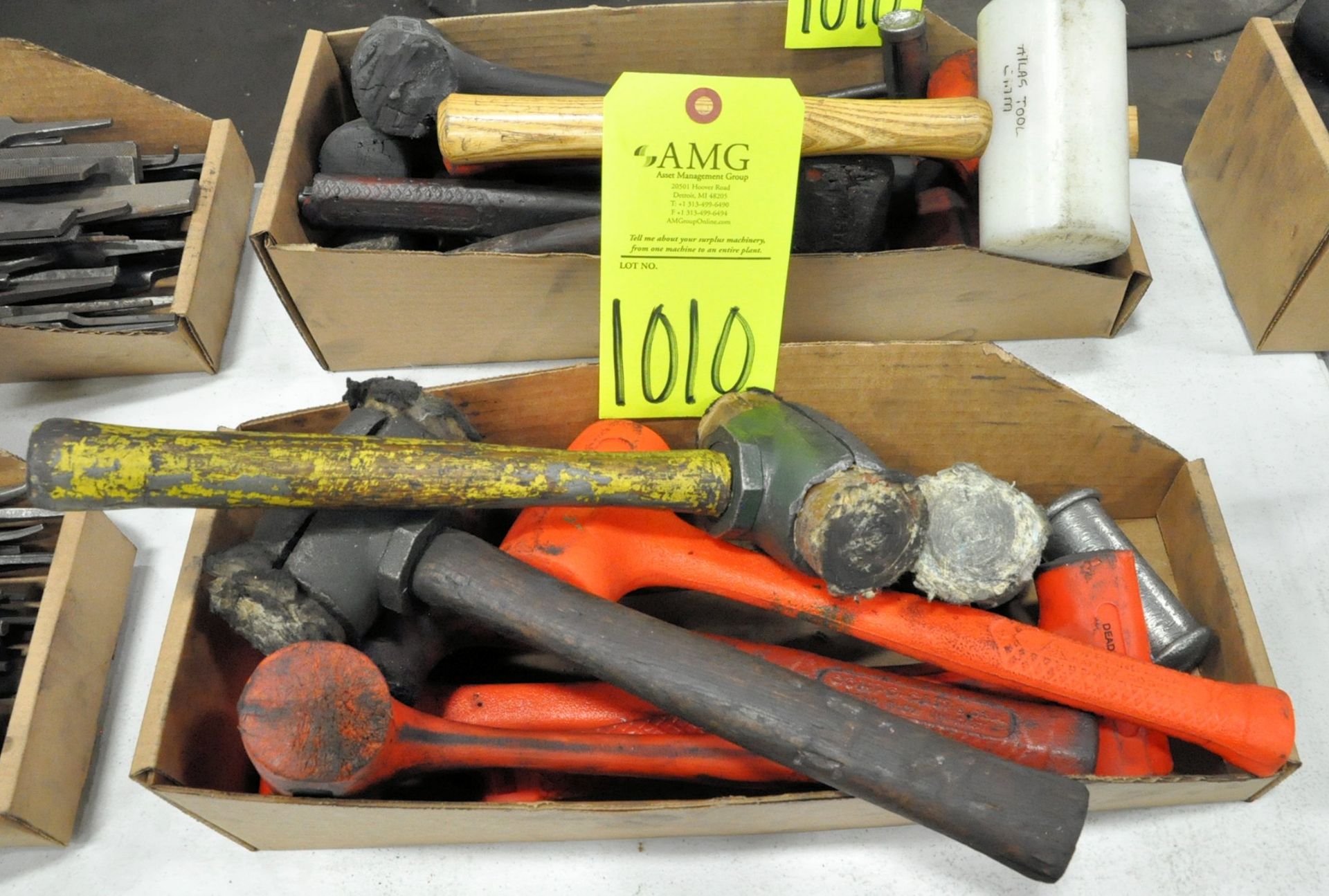 Lot-Dead Blow, Rubber Mallets and Brass Hammers in (3) Boxes, (E-7), (Yellow Tag) - Image 2 of 3