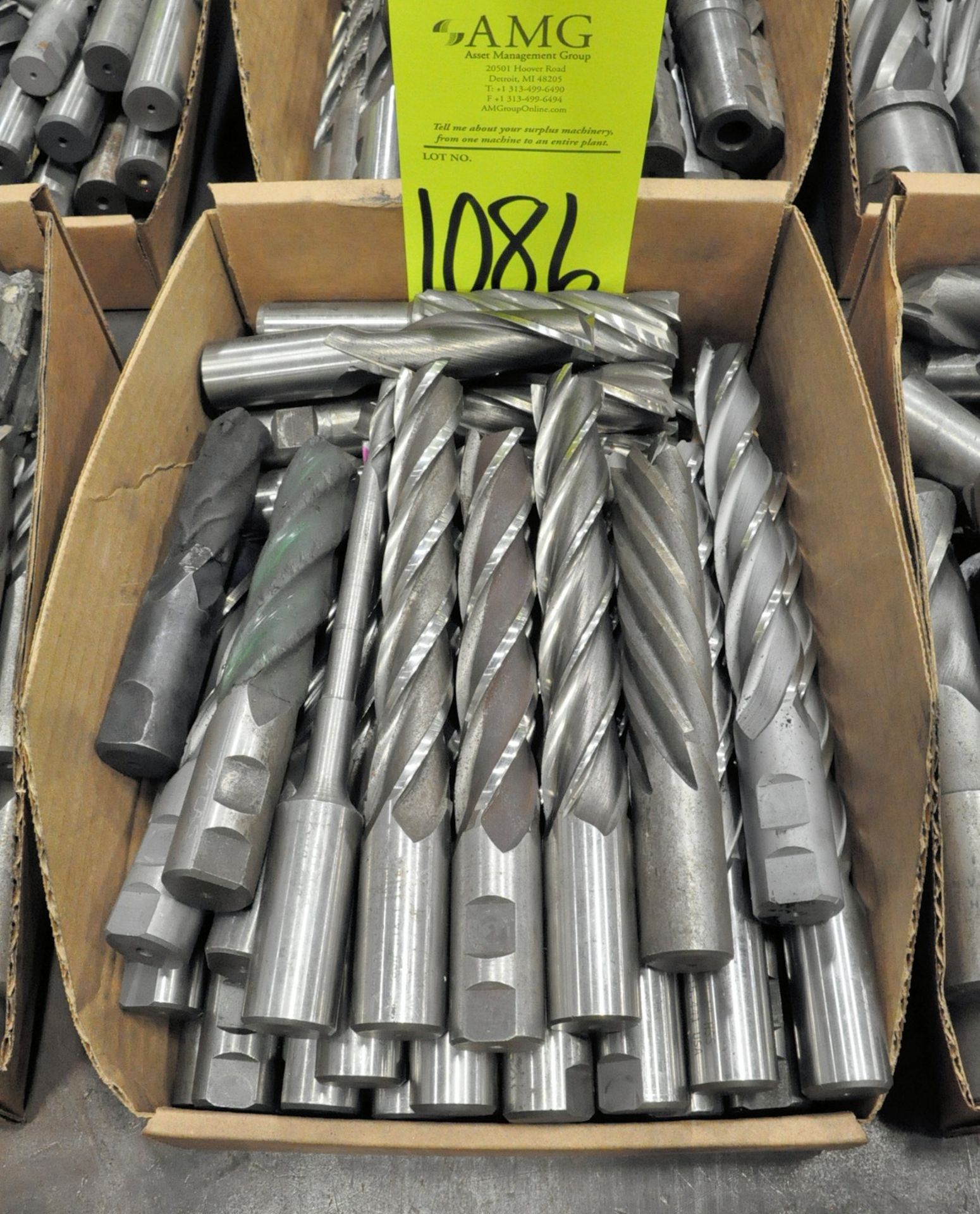 Lot-Single End Mills in (2) Boxes, (E-7), (Yellow Tag) - Image 2 of 2