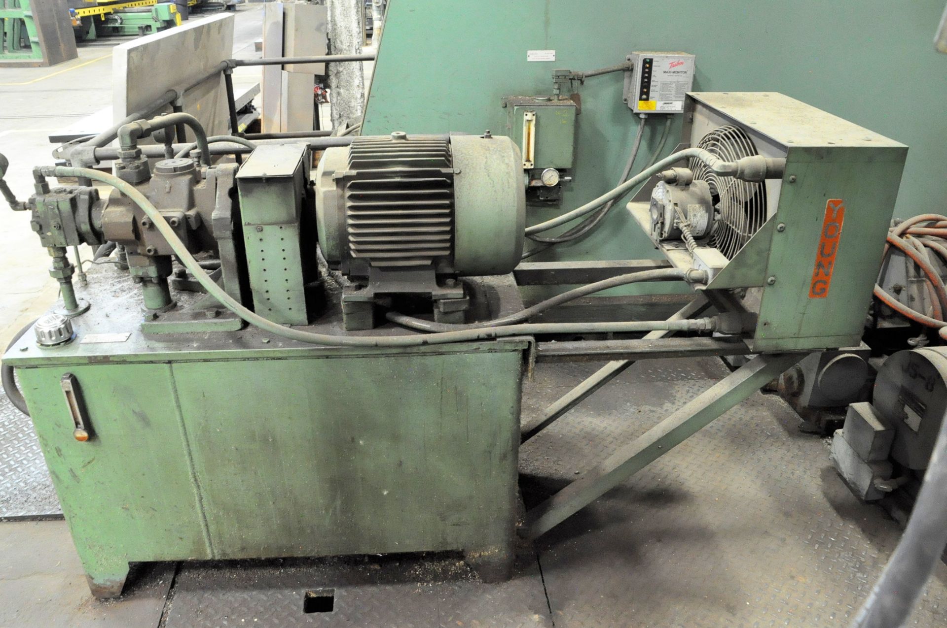 Pratt & Whitney 3-Spindle CNC Vertical Milling Machine, - Bild 9 aus 11