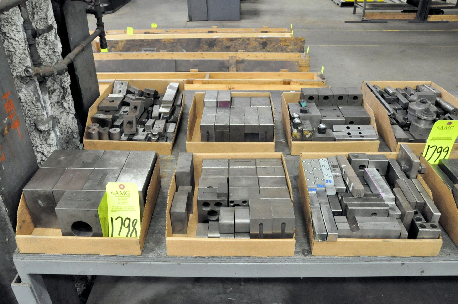 Lot-Various Setup Blocks in (6) Boxes, (D-16), (Yellow Tag)