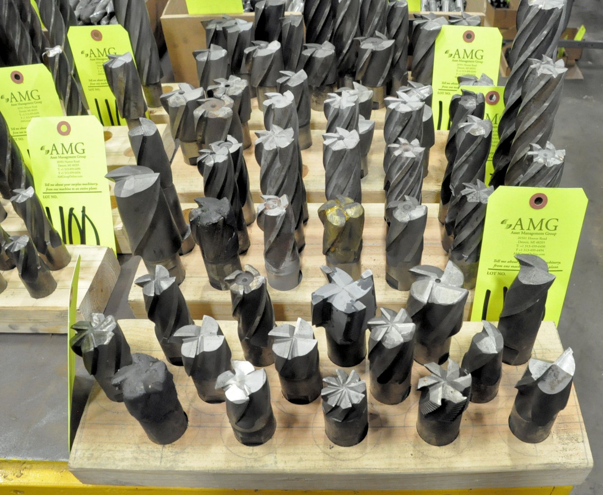 Lot-Single End Mills Sets with Stands, (E-7), (Yellow Tag) - Image 4 of 5