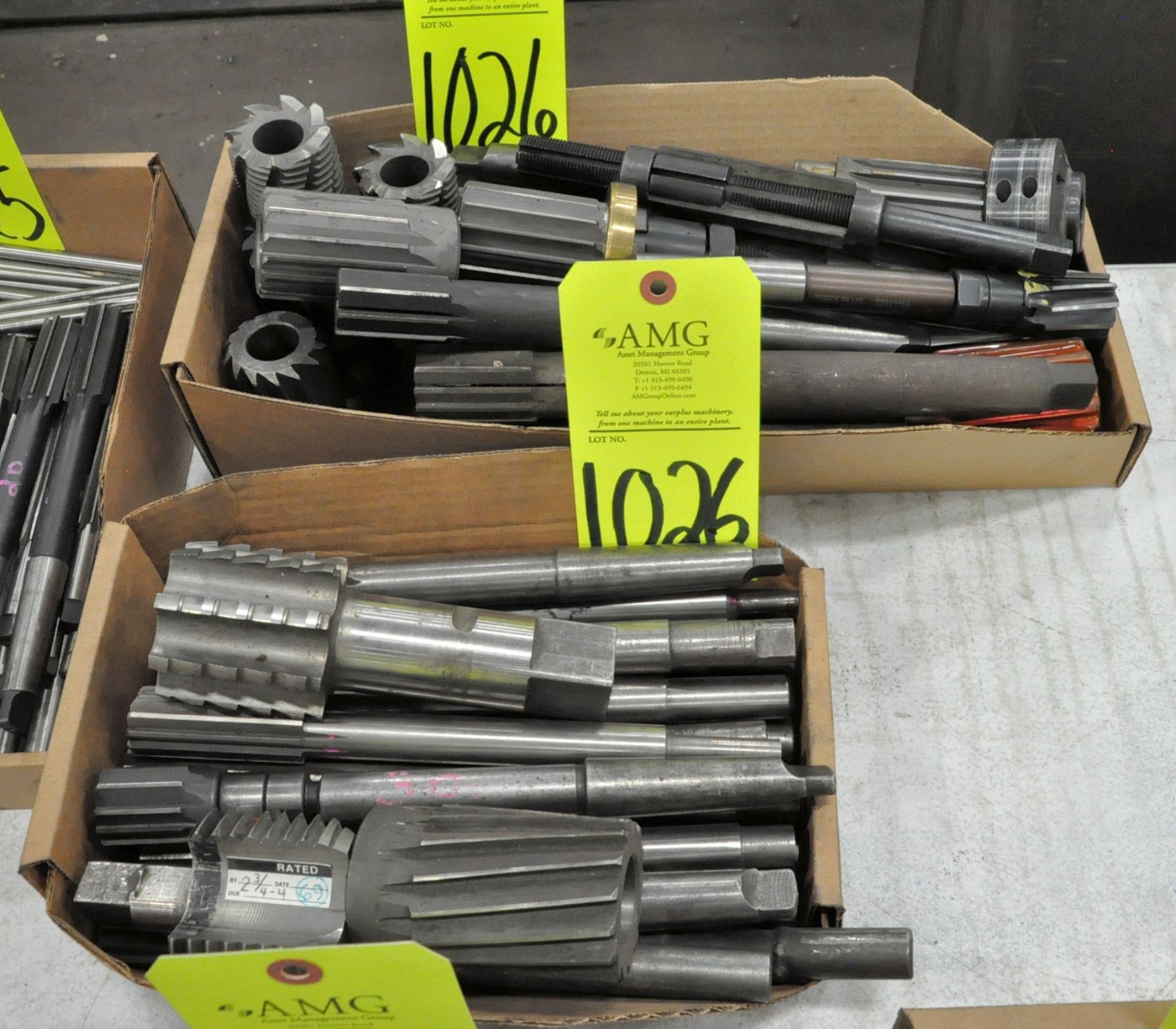 Lot-Reamers in (2) Boxes, (E-7), (Yellow Tag)