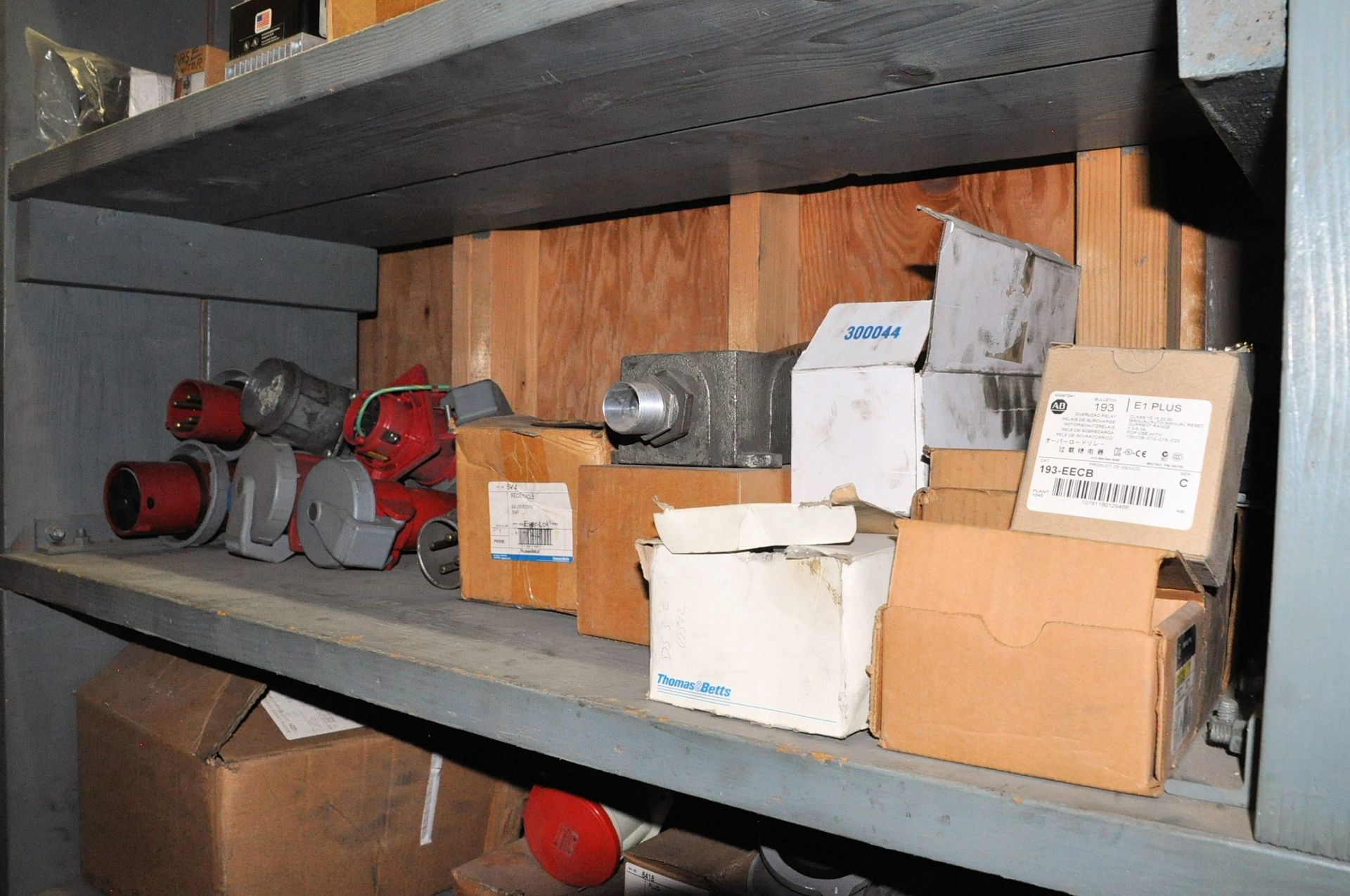 Lot-Electrical Maintenance with Shelving and Desk in Back Storeroom of Electrical Crib, (Pattern - Image 35 of 42