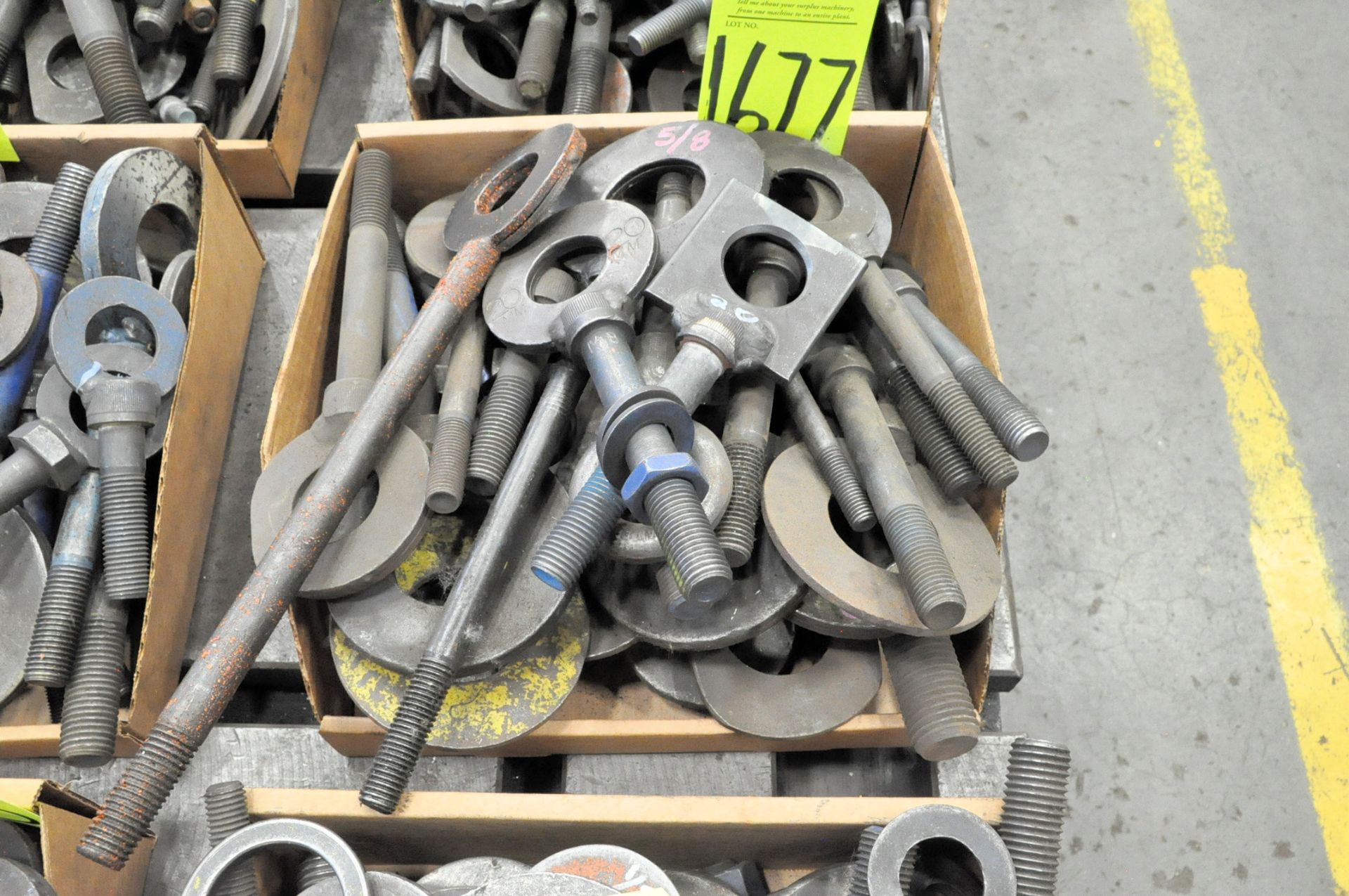 Lot-Eye Bolts in (3) Boxes, (G-26), (Yellow Tag) - Image 2 of 3