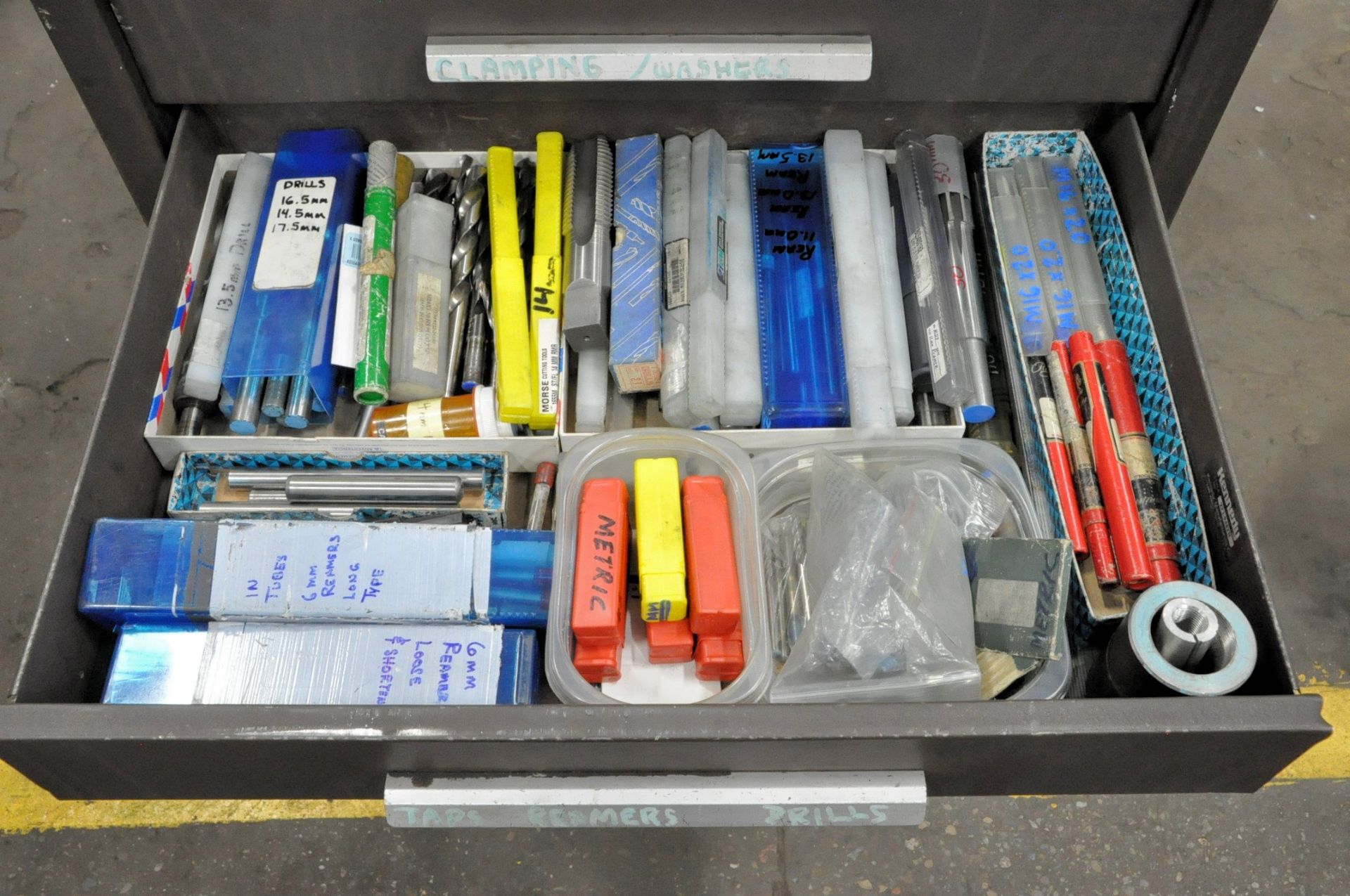 Kennedy 3-Drawer Rolling Tool Box with Asst'd Cutters Contents, (E-7), (Yellow Tag) - Image 3 of 4