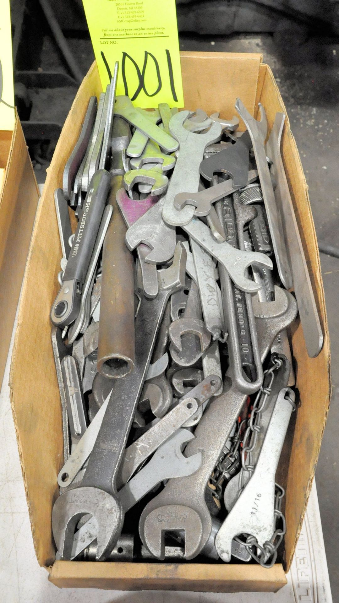 Lot-Wrenches in (2) Boxes, (E-7), (Yellow Tag) - Image 2 of 2