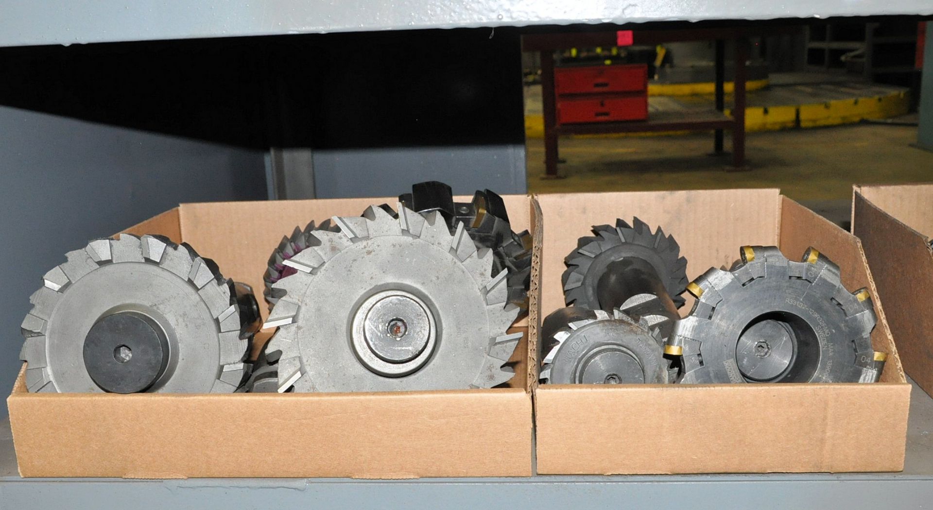 Lot-Milling Cutters in (3) Boxes, (F-17), (Yellow Tag)