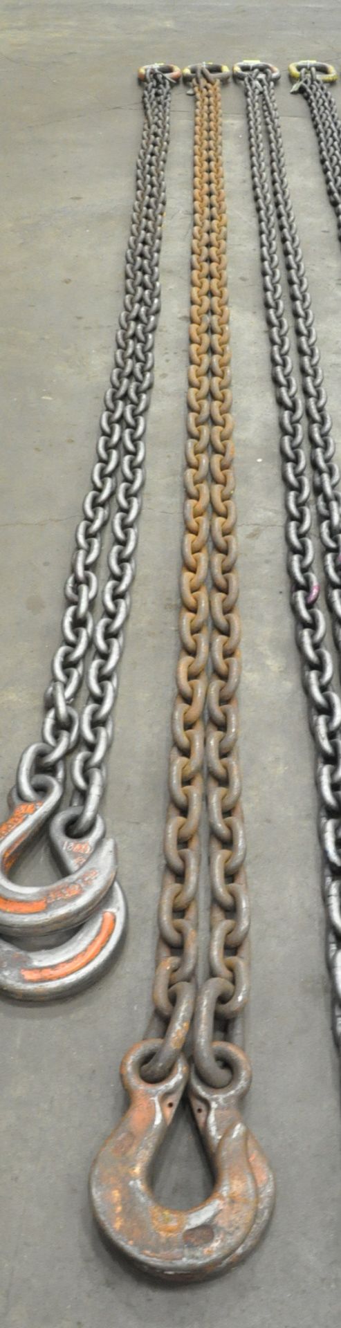 3/4" Link x 17' Long 2-Hook Chain Sling, Cert Tag, (G-19), (Yellow Tag) - Bild 2 aus 2