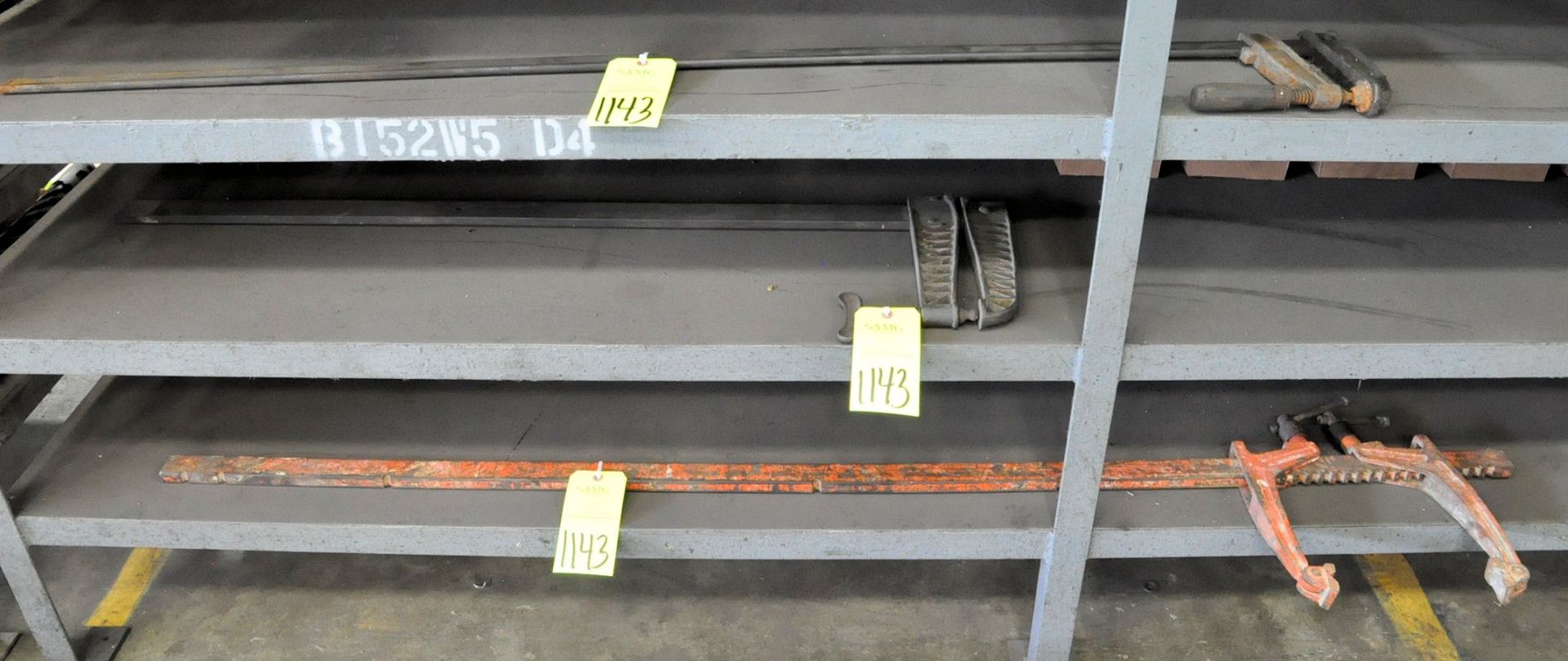 Lot-Various Type Bar Clamps on (1) Pallet, (F-15), (Yellow Tag) - Image 2 of 2