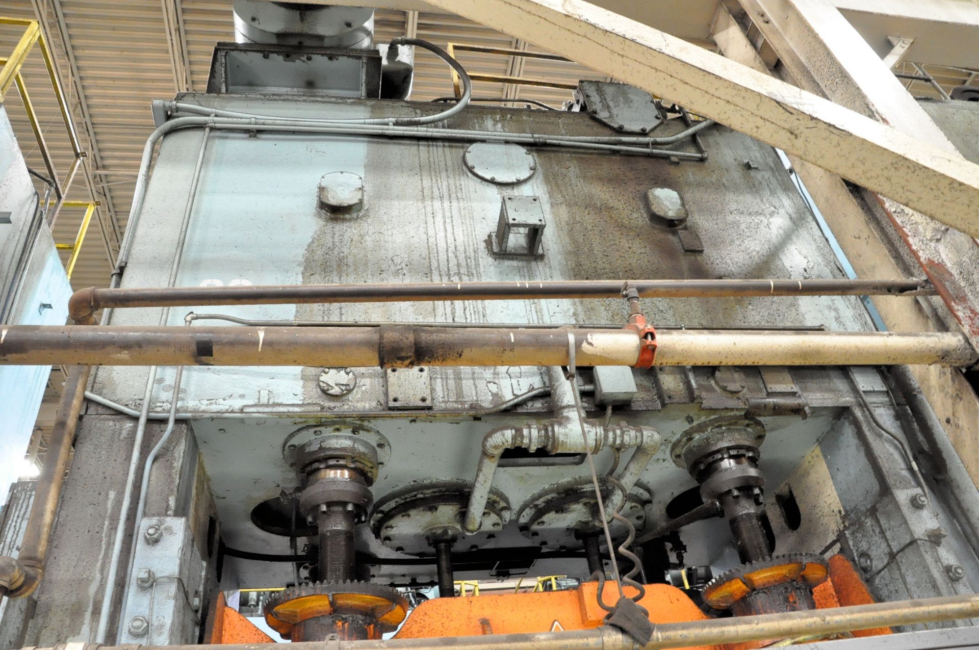 Clearing Model S4-400-108-72, 400-Ton Mechanical Straight Side Press, S/n 54-18054P, 108" x 92" x 6" - Bild 4 aus 8
