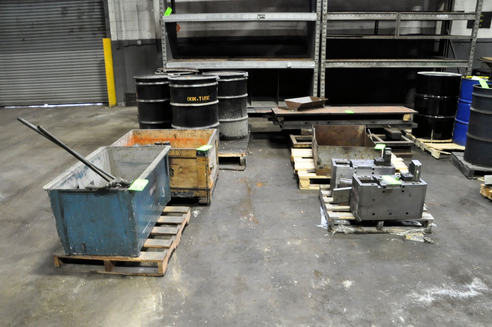 Lot-Various Scrap Materials on (9) Pallets, (Warehouse Room), (Green Tag)