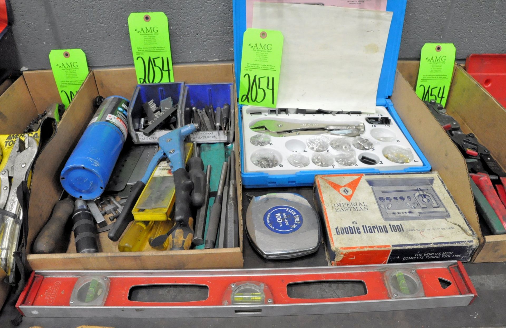 Lot-Sockets, Wire Crimpers, Double Flaring Tool, Vise Grip Service Kit, Hones, General Hand Tools in - Image 3 of 5