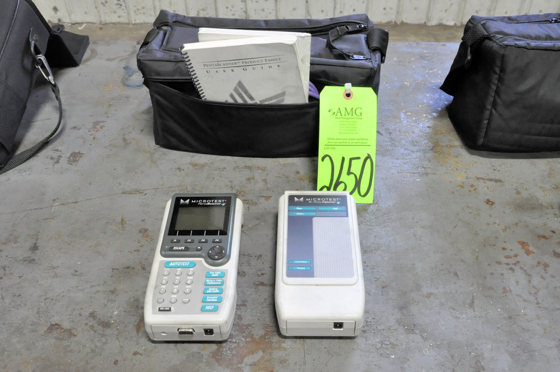 Lot-(1) Microtest Penta Scanner and (1) Microtest 2-Way Injector Electronic Testers, (Laser Building