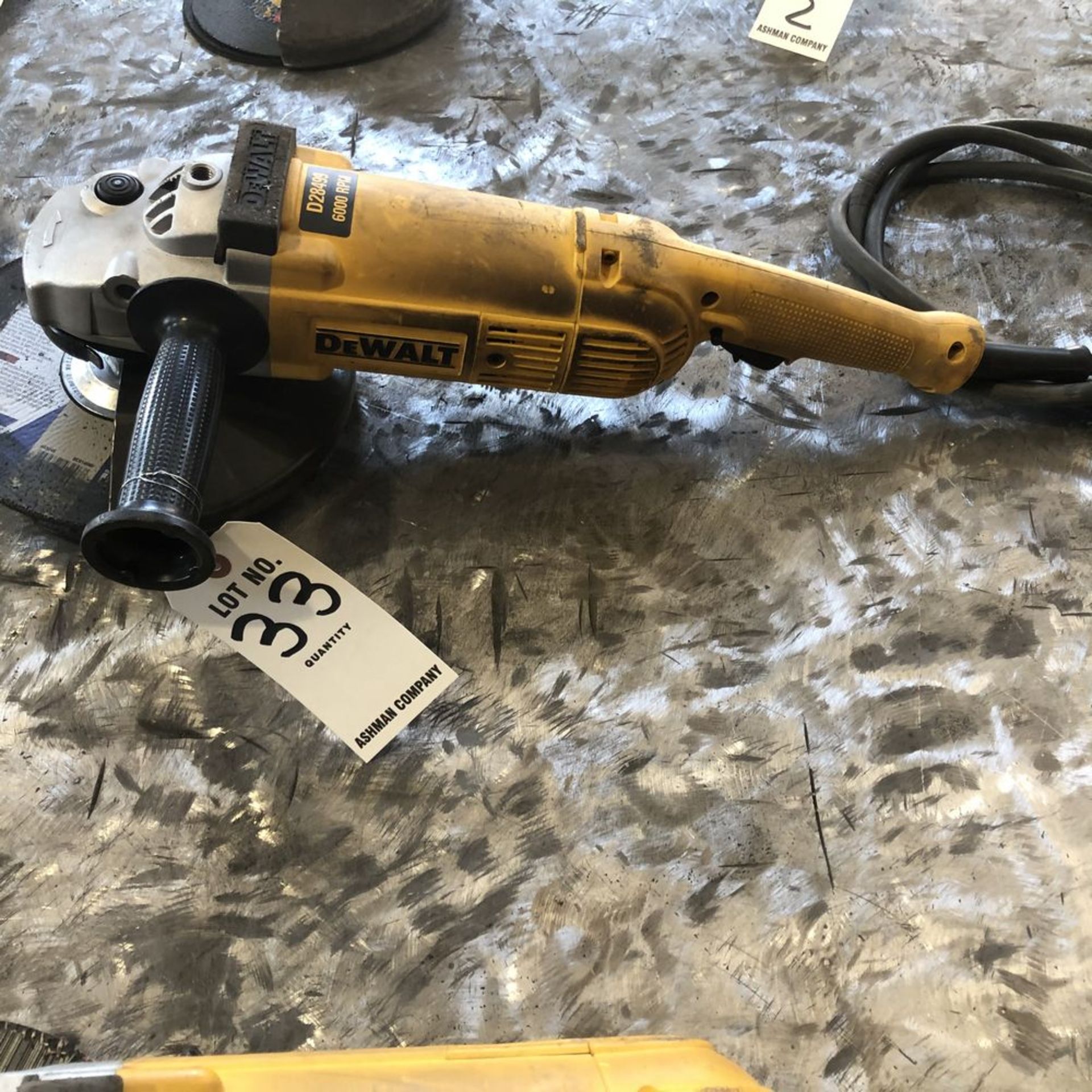 (1) Dewalt D28499 Angle Grinder