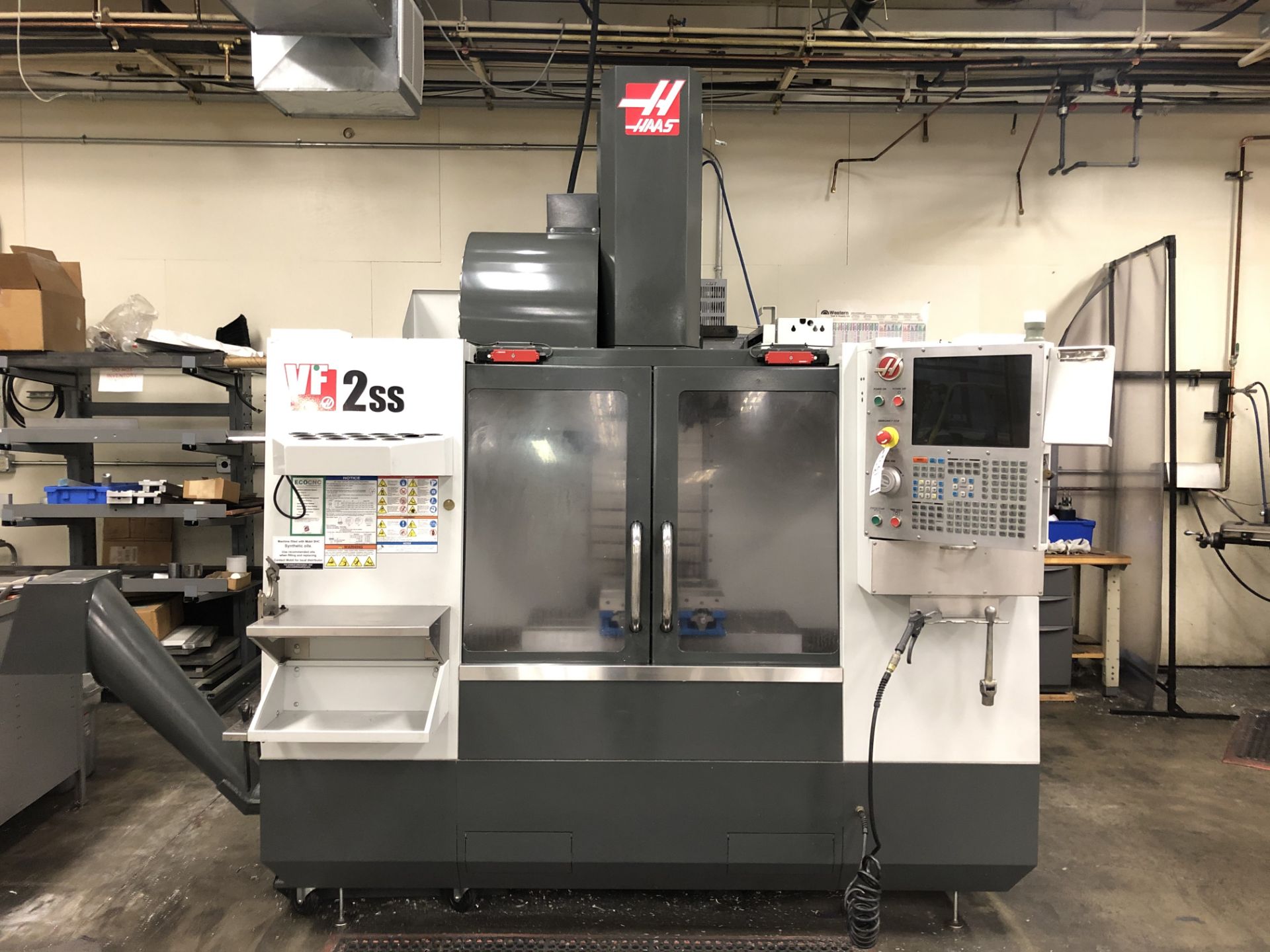 2011 Haas VF-2SS Vertical Machining Center- 12,000 rpm spindle speed, 30 hp motor, 40 taper, 24