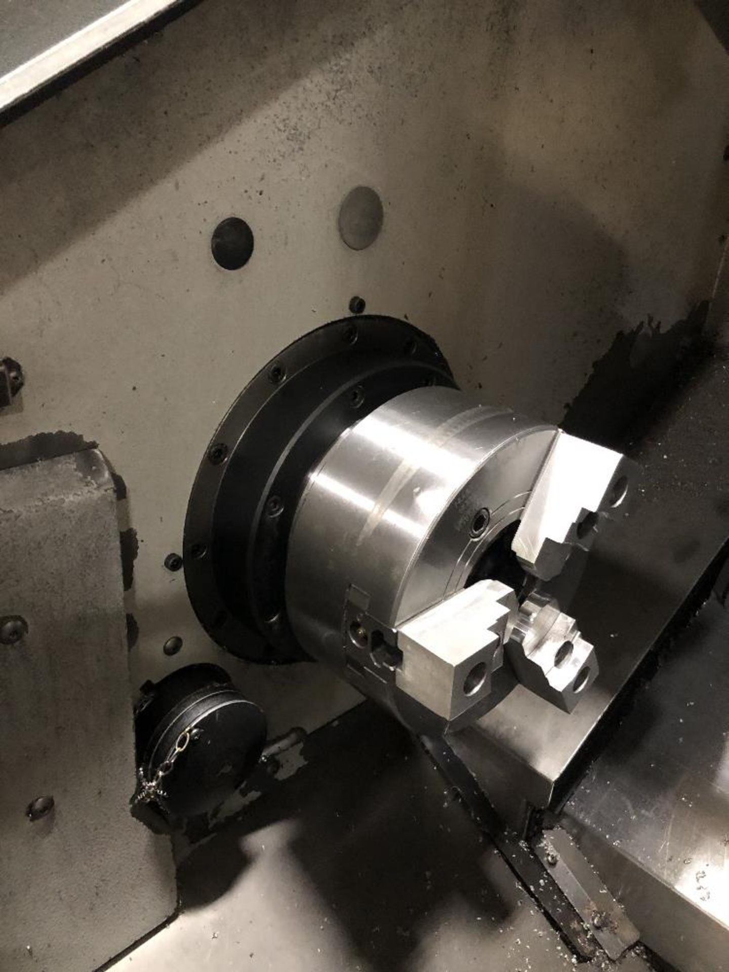 2000 Mori Seiki CL-203B CNC Lathe- 10 station turret, 3,500 rpm spindle speed, 11 hp, 8” Chuck, 2.5” - Image 3 of 4