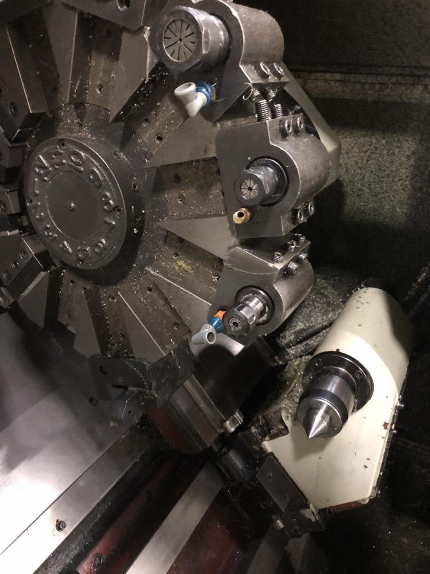 Hwacheon Cutex 160 CNC Turning Center- 12 station turret, 6,000 rpm spindle speed, 7.5 hp, 2.0” - Image 4 of 4