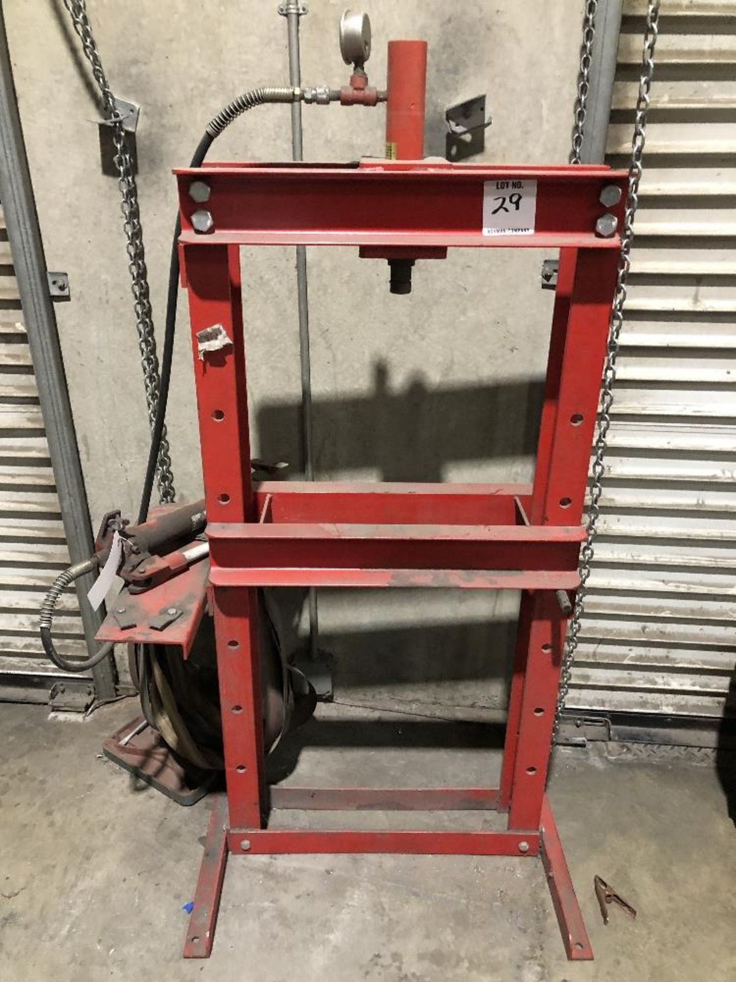 10 Ton H-Frame Press