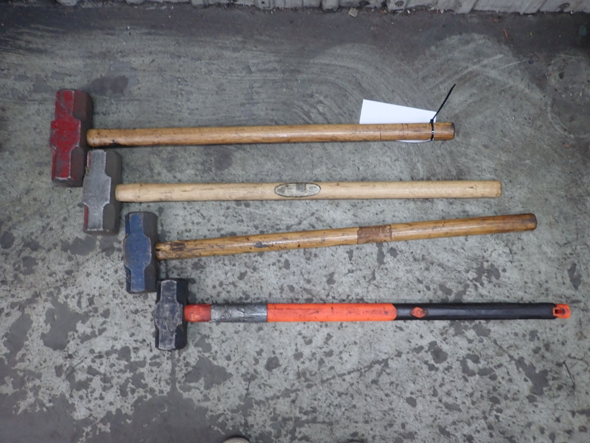 LOT OF 4 SLEDGE HAMMERS