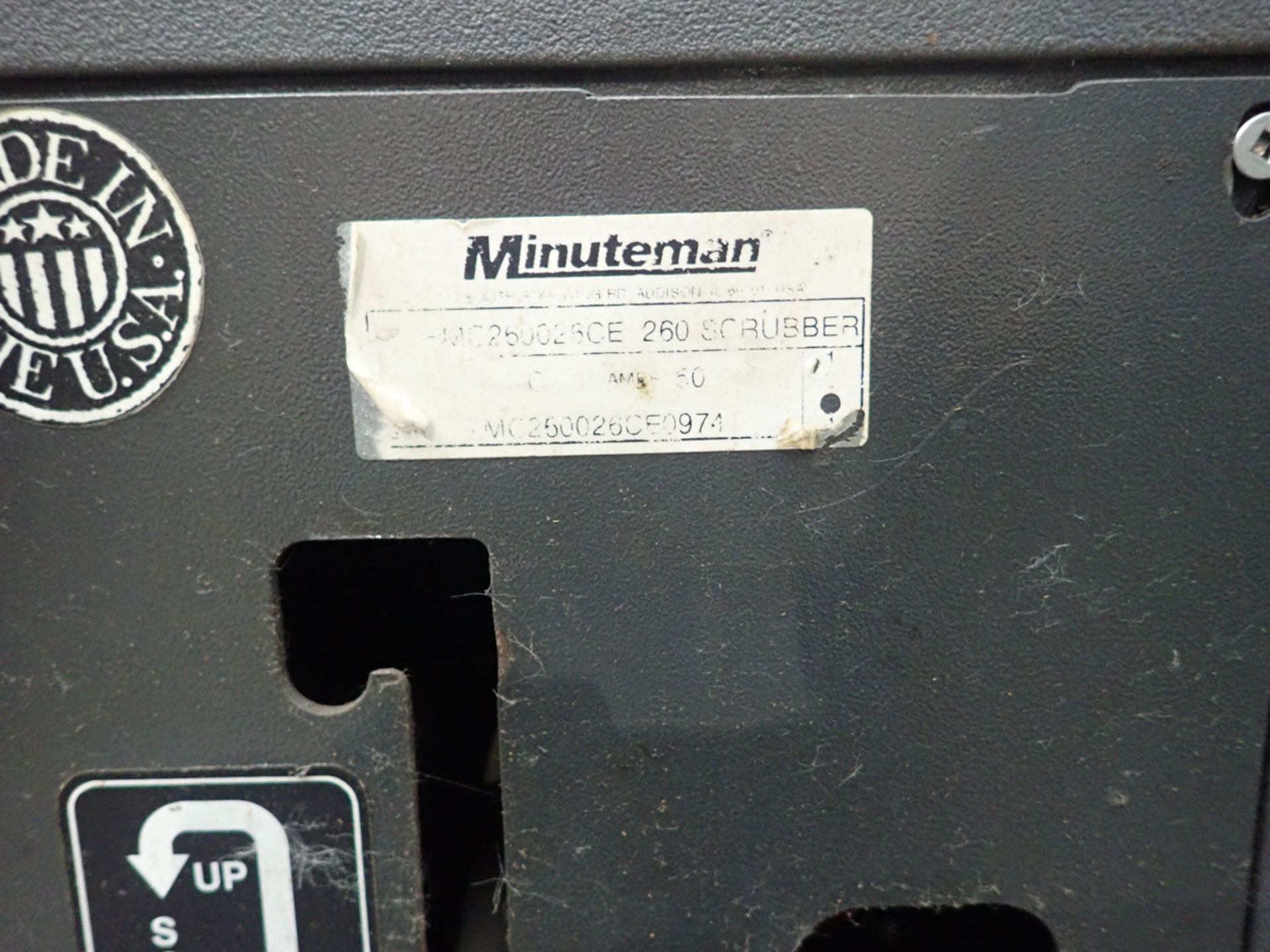 MINUTEMAN FLOOR SCRUBBER MOD. MC260026CE 260 - Image 3 of 3