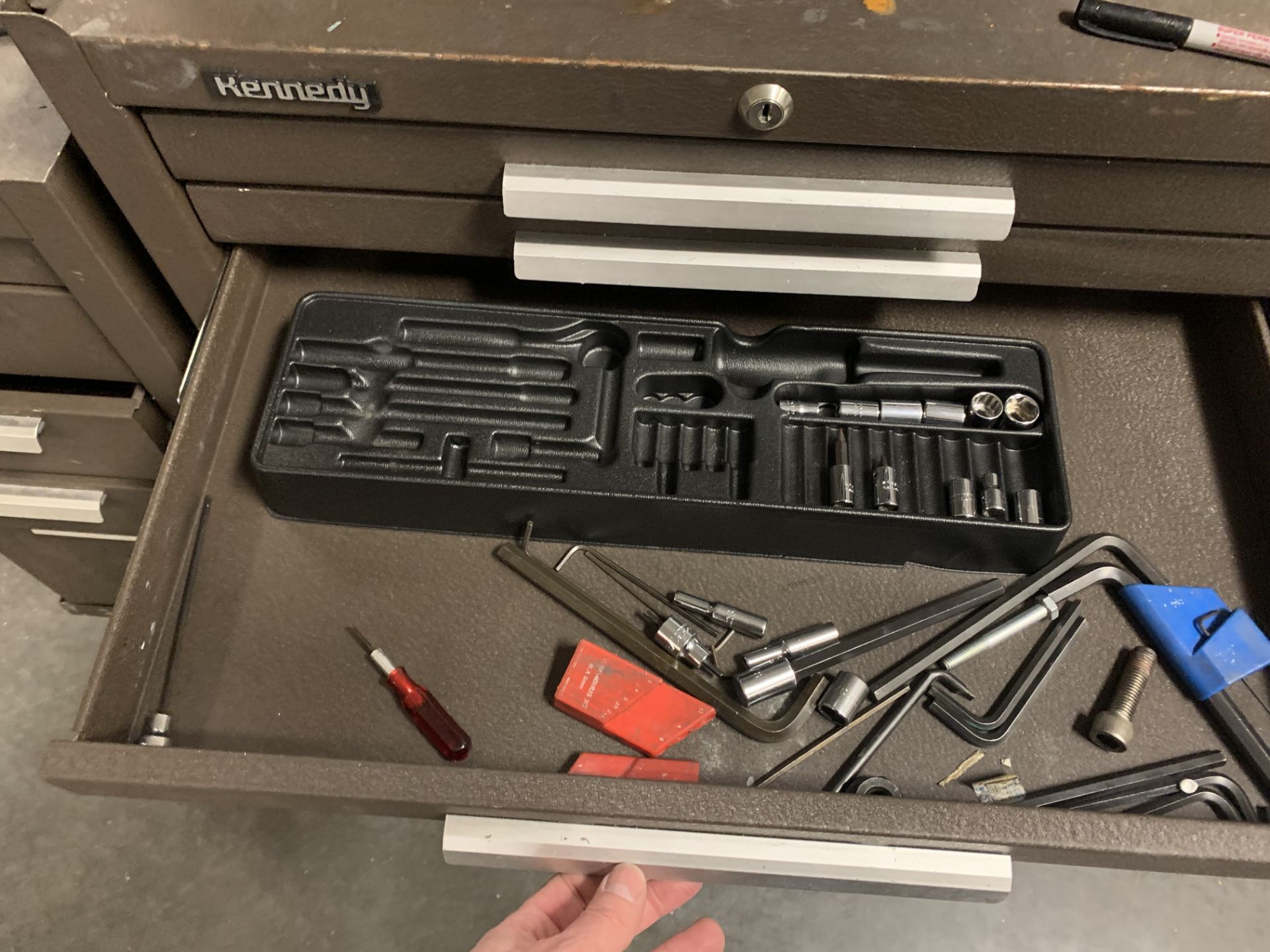 Kennedy 19-Drawer Rolling Tool Chest; With Contents - Image 11 of 21