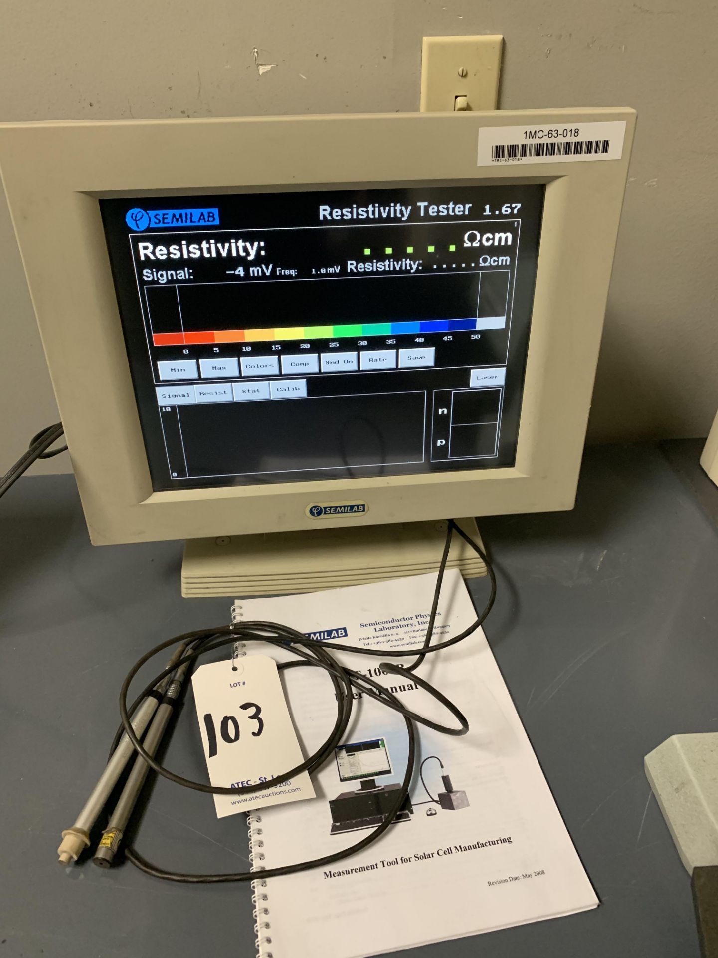 Semilab WT-1000B Resistivity Tester