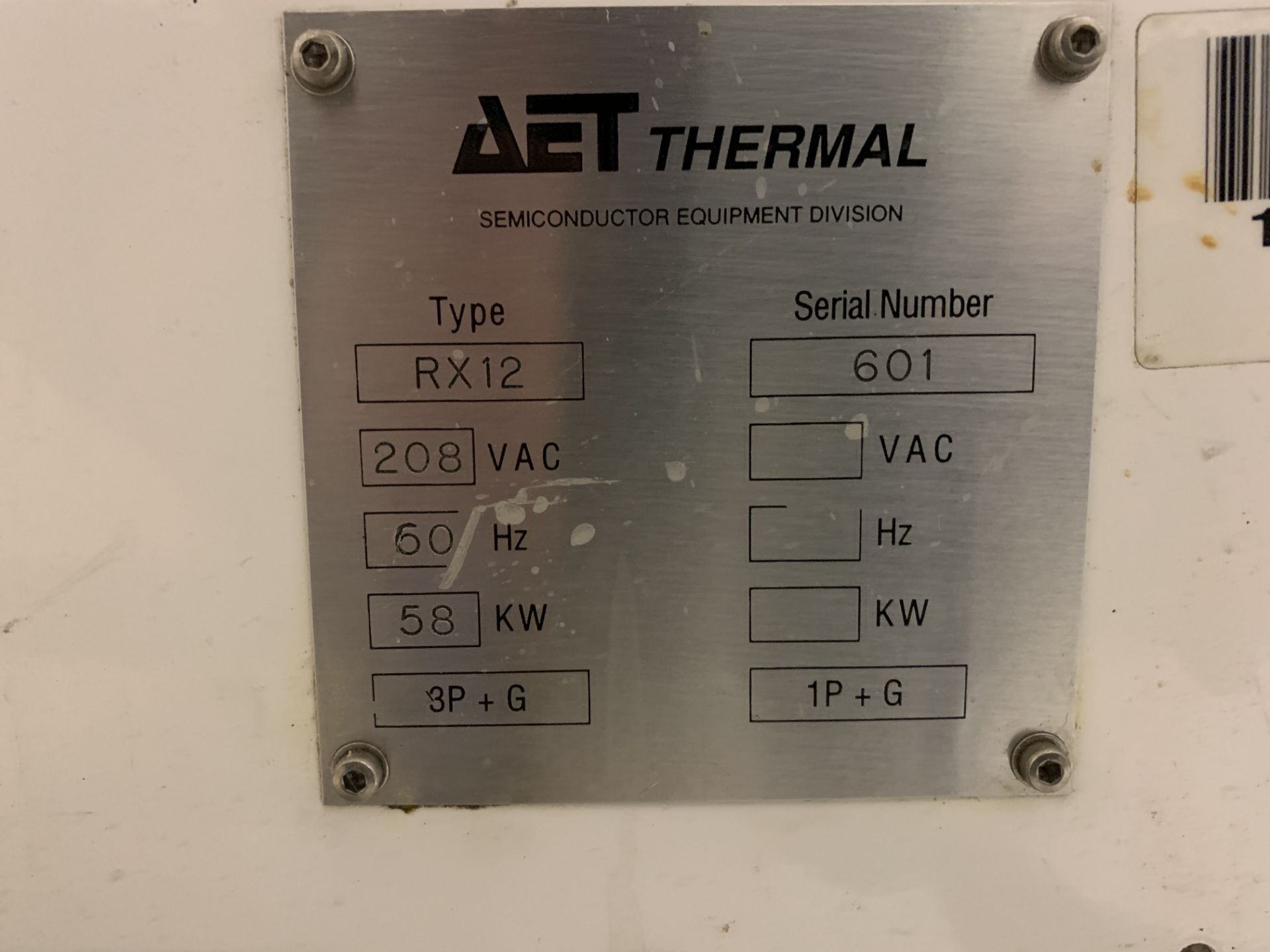 Rapid Thermal Anneal System - Image 4 of 10