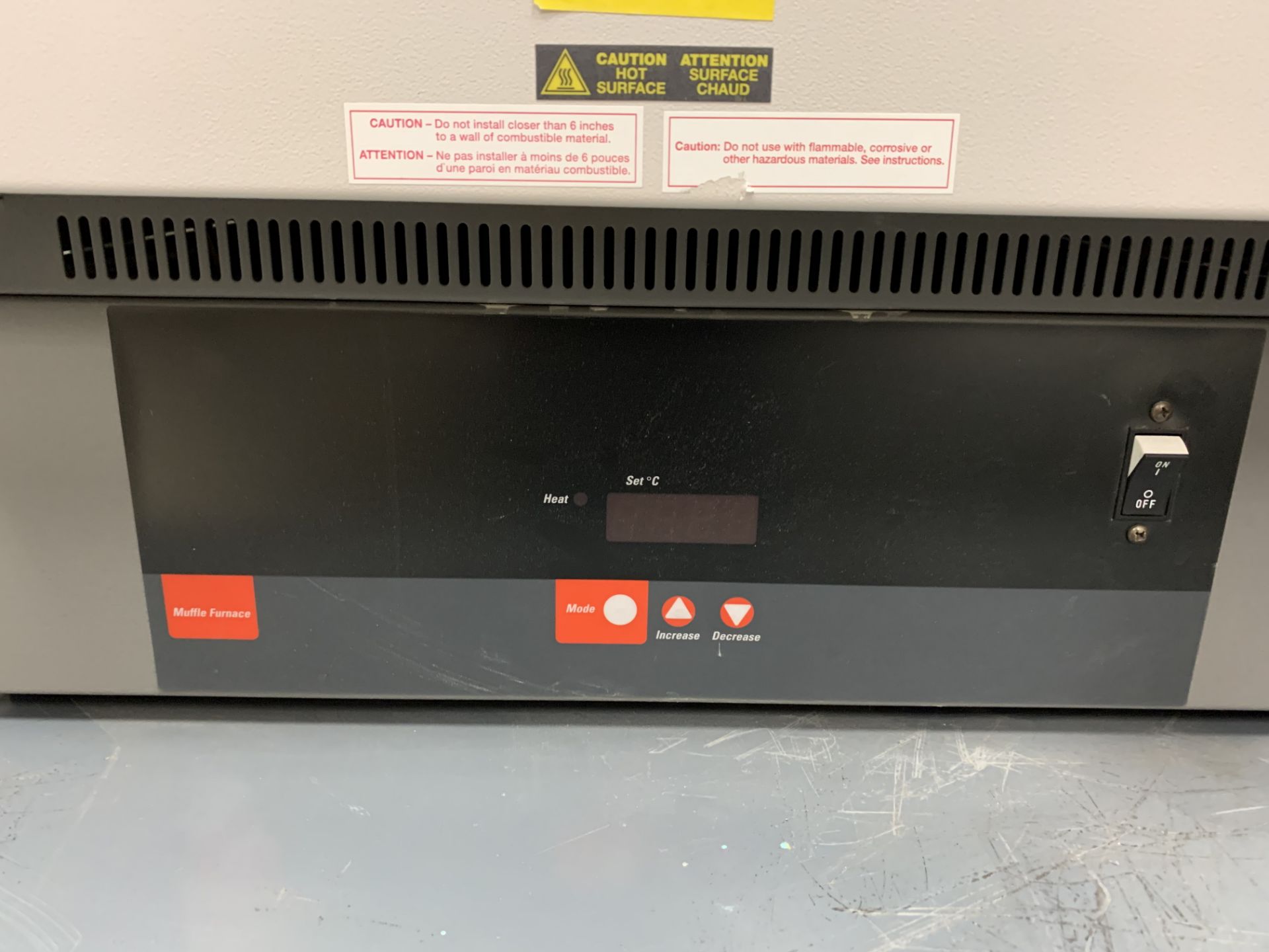 Fisher Scientific S50-58 Isotemp Muffle Furnace - Image 2 of 3