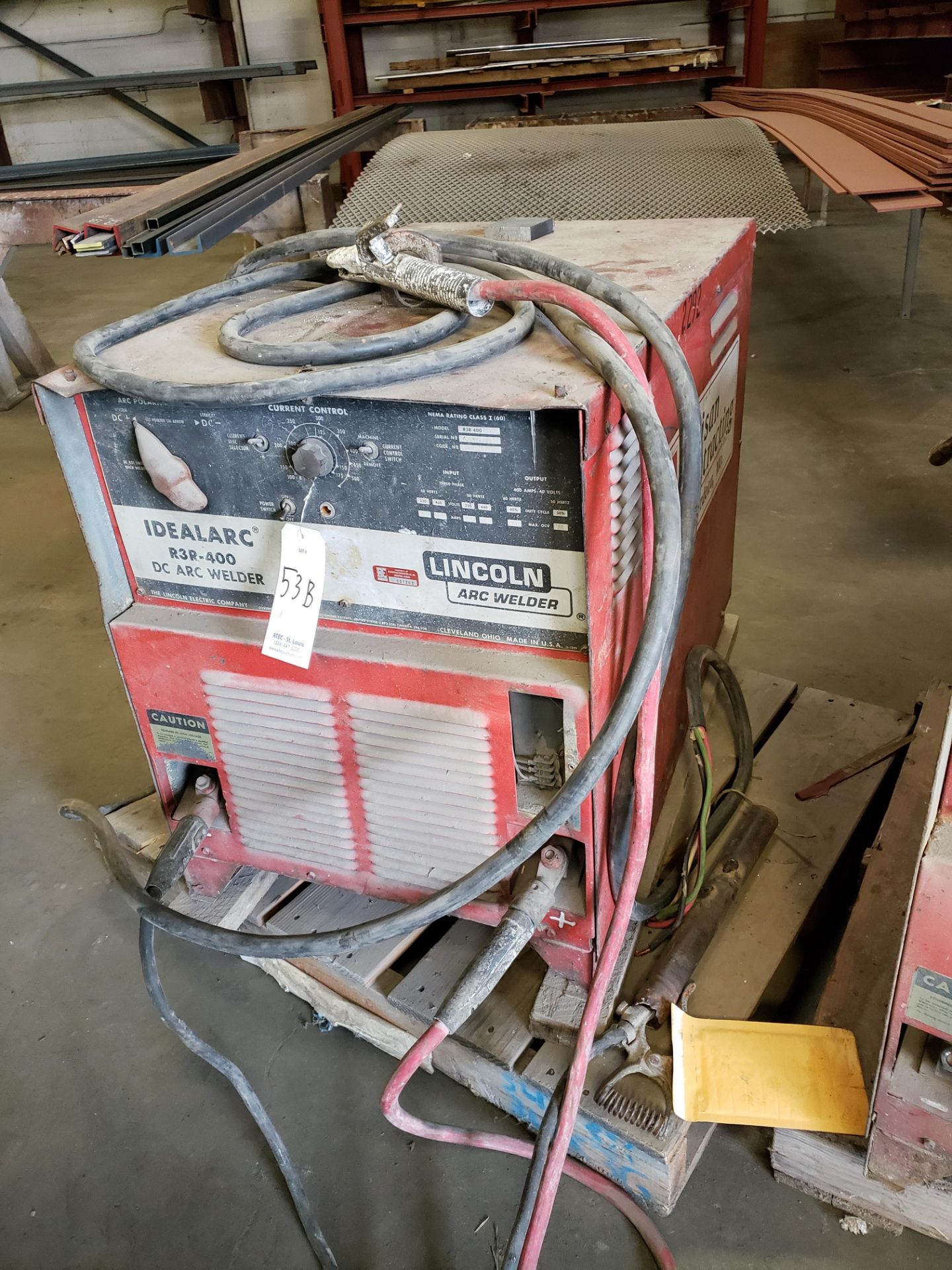 Lincoln IdealArc R3R-400 DC Arc Welder - Image 2 of 4