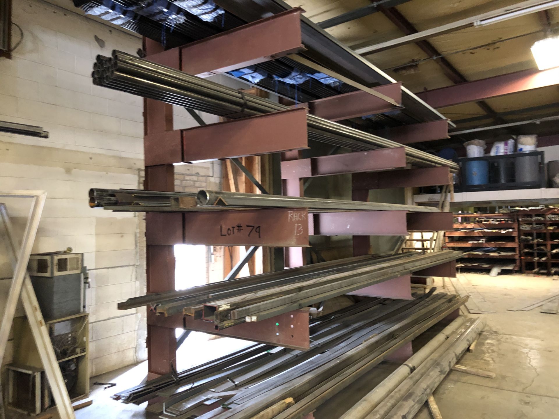 Lot of (3) Cantilever Racks - Image 3 of 3