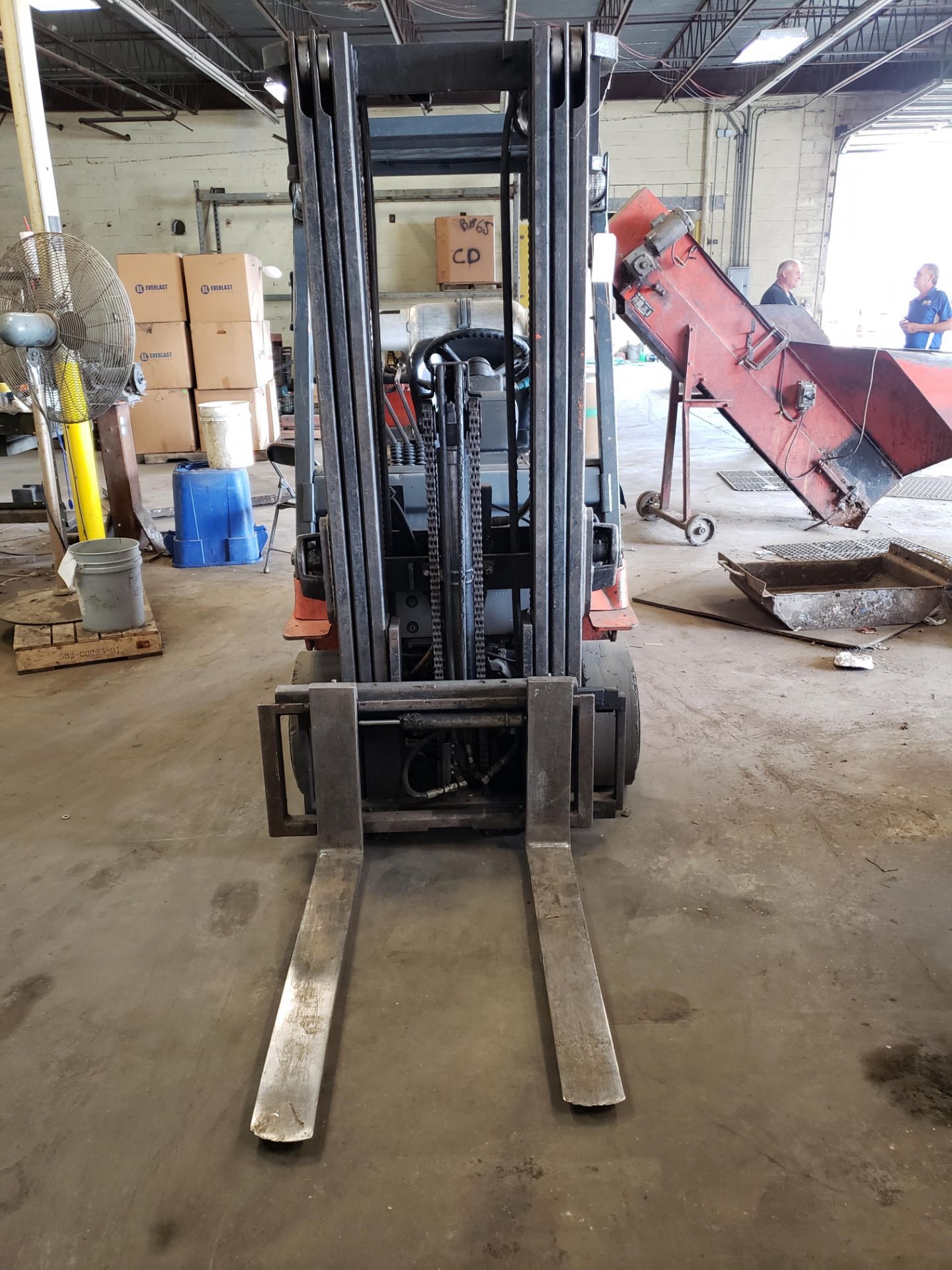 Toyota Model 7FGCU25 5,000-Lb Capacity Forklift - Image 3 of 7