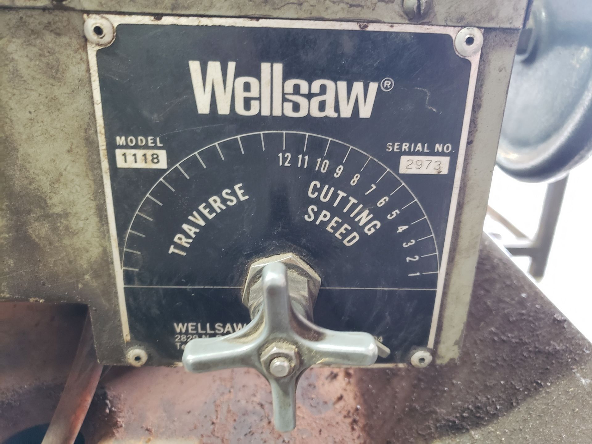 Wellsaw Horizontal Bandsaw - Image 5 of 7