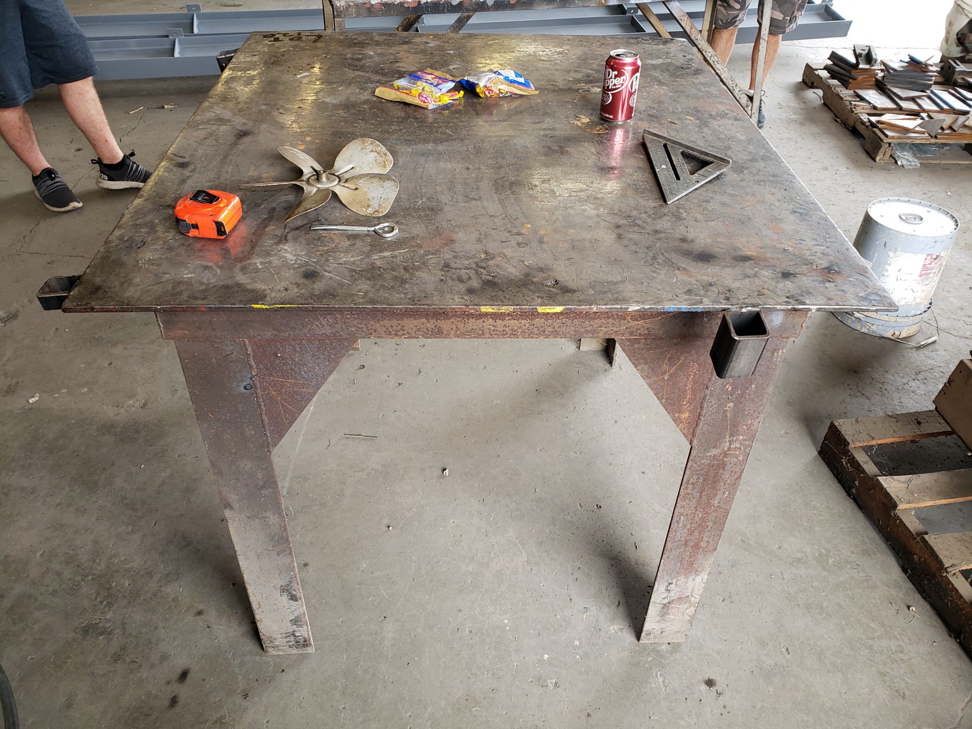 Steel Table - Image 2 of 2