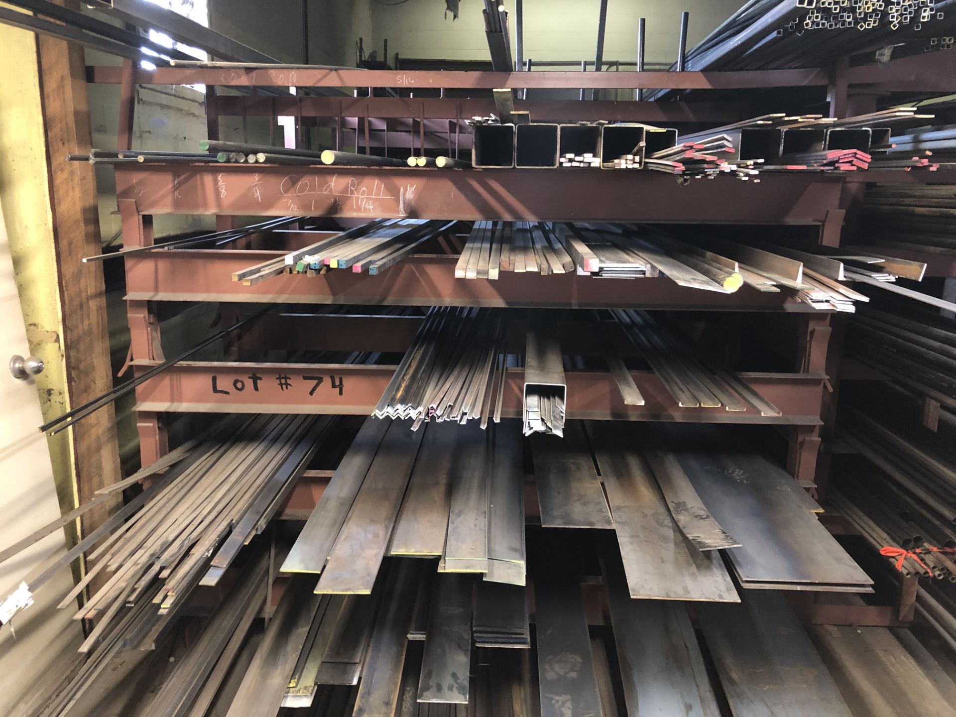 Lot of (2) Material Racks