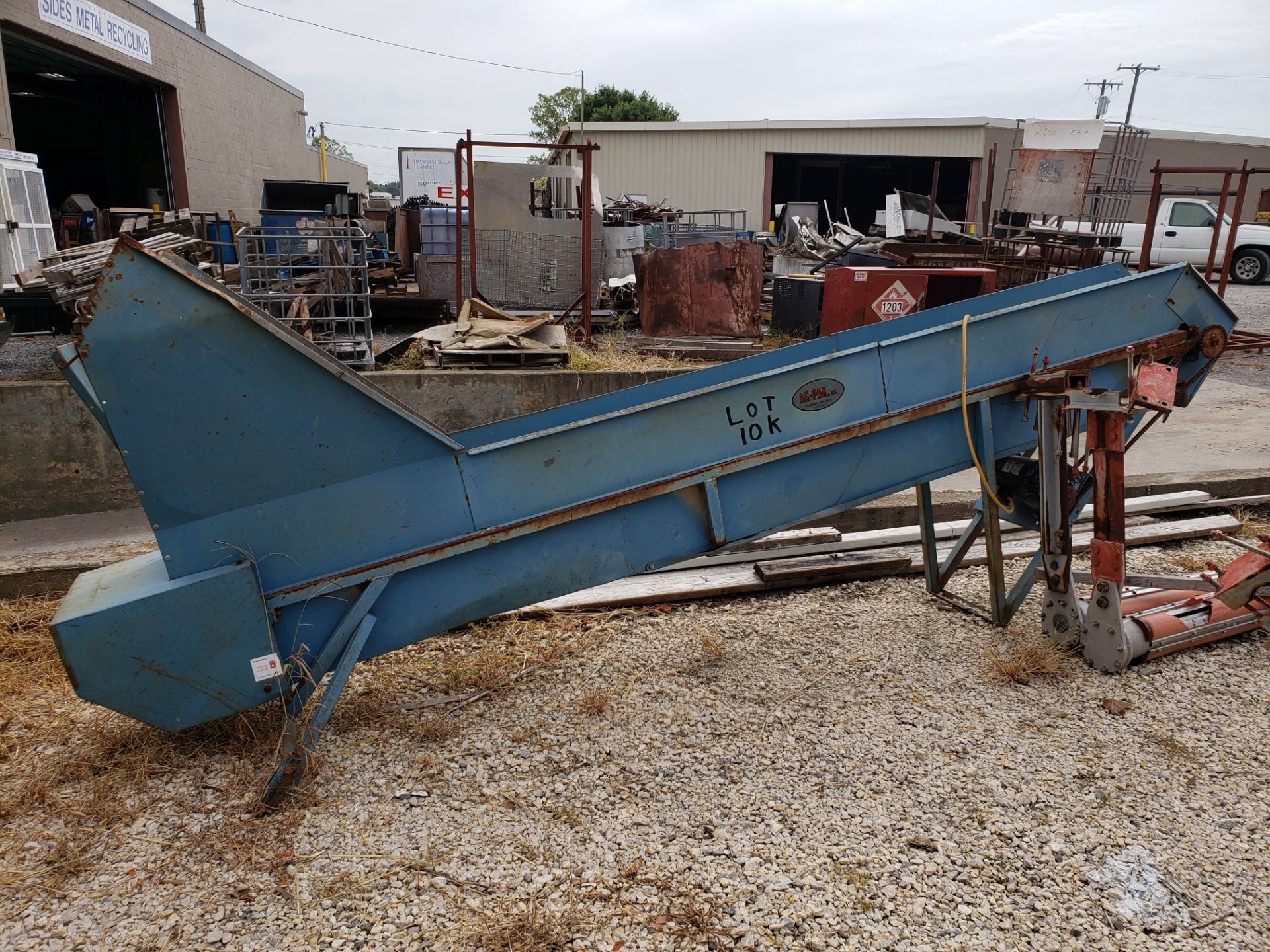 Ag-Pak Incline Conveyor