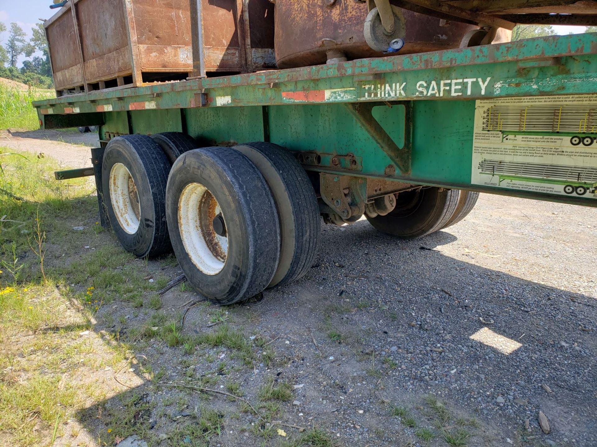 1998 Fontaine 48' Flatbed Trailer - Image 3 of 6