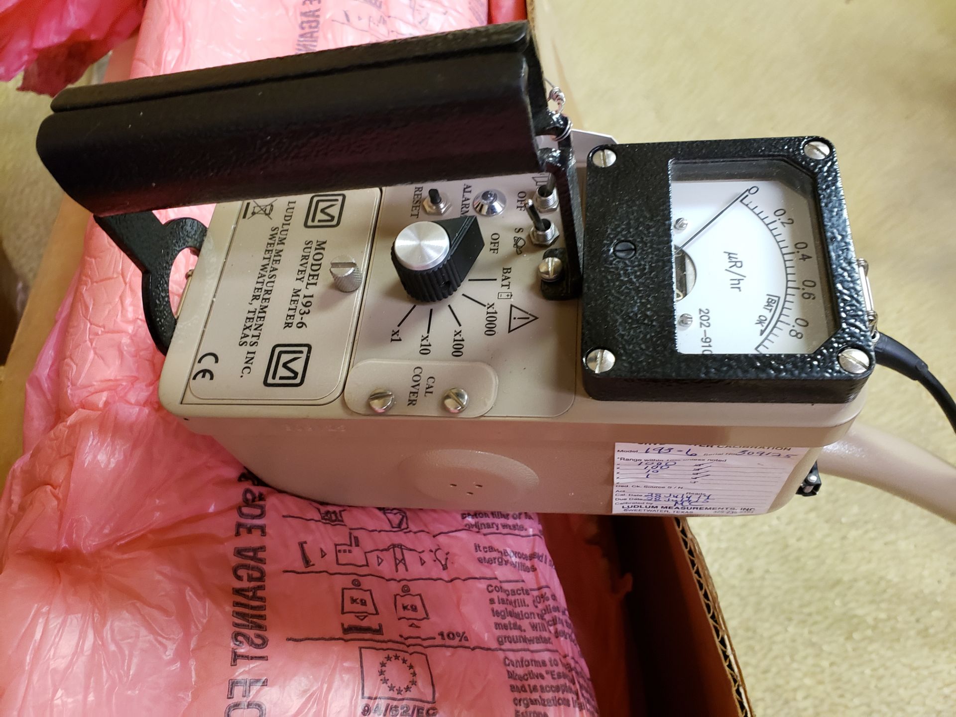 Ludlum Measurements Radiation Survey Meter - Image 2 of 4