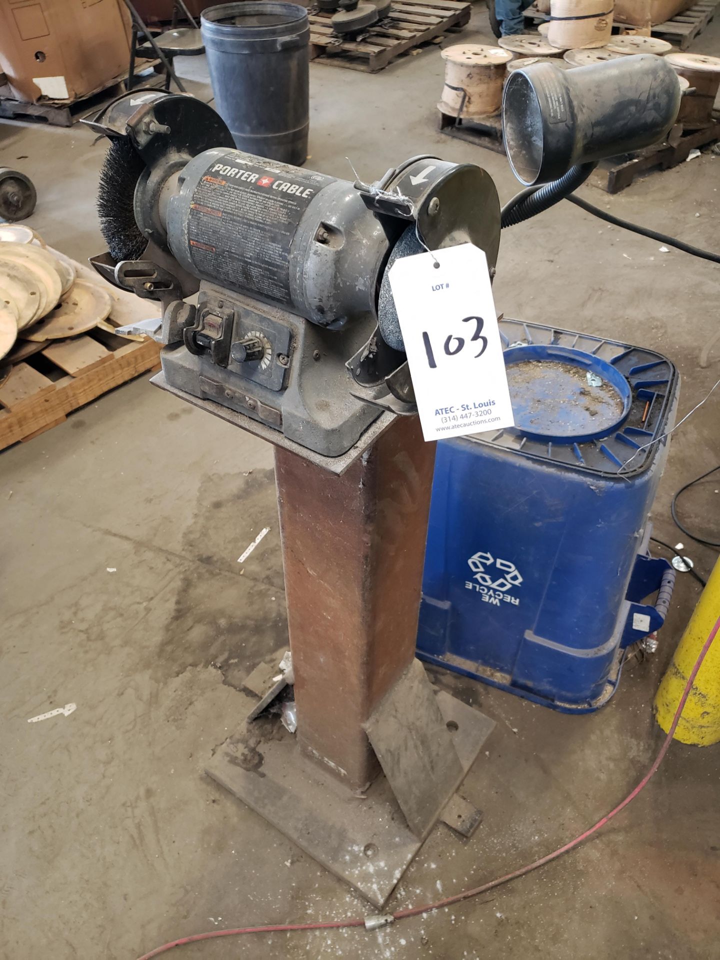 Porter Cable Dual Pedestal Grinder - Image 2 of 4